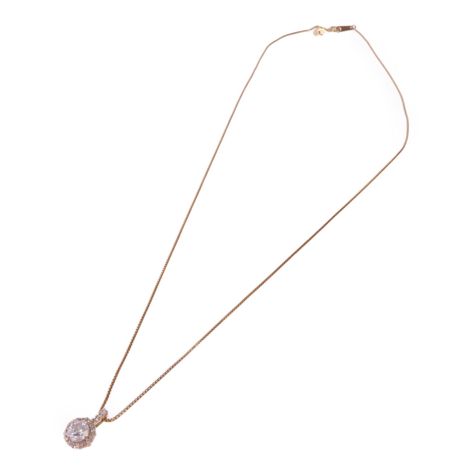 JEWELRY 18K黃金Diamond Necklace鑽石項鍊