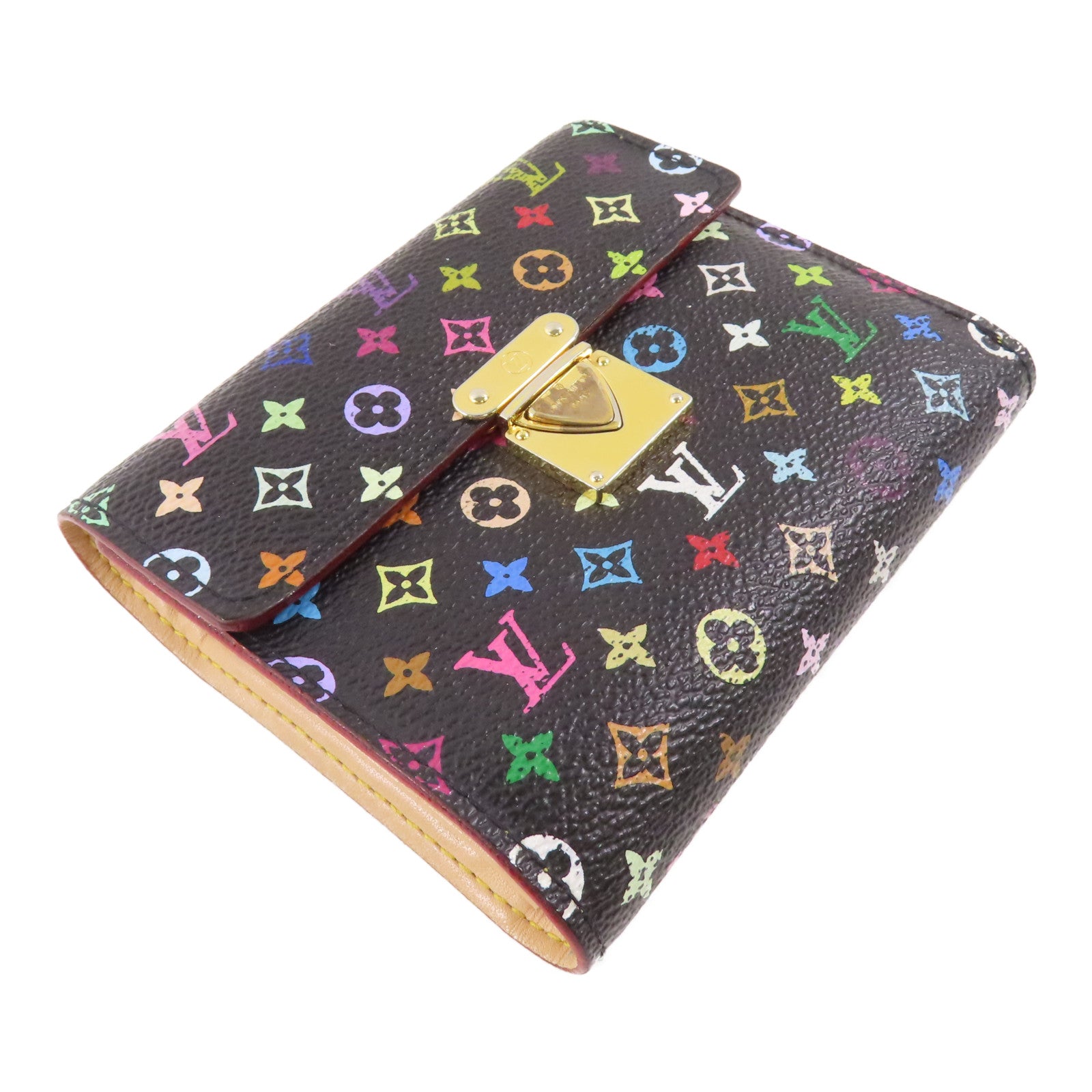 LOUIS VUITTON Monogram Multicolore Wallet金扣錢包