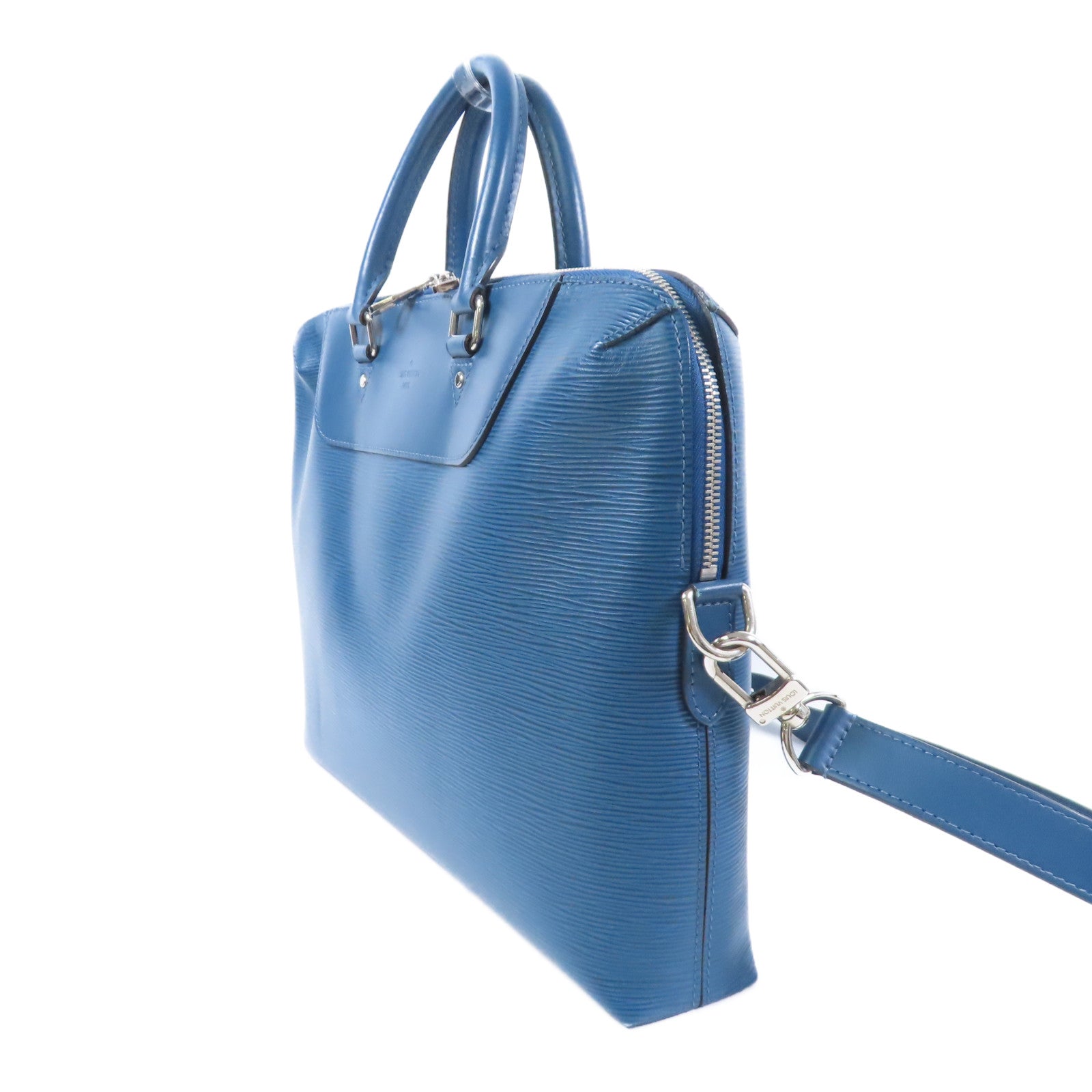LOUIS VUITTON 【激減優惠】Epi Porte Documents Jour銀扣手挽肩背兩用袋