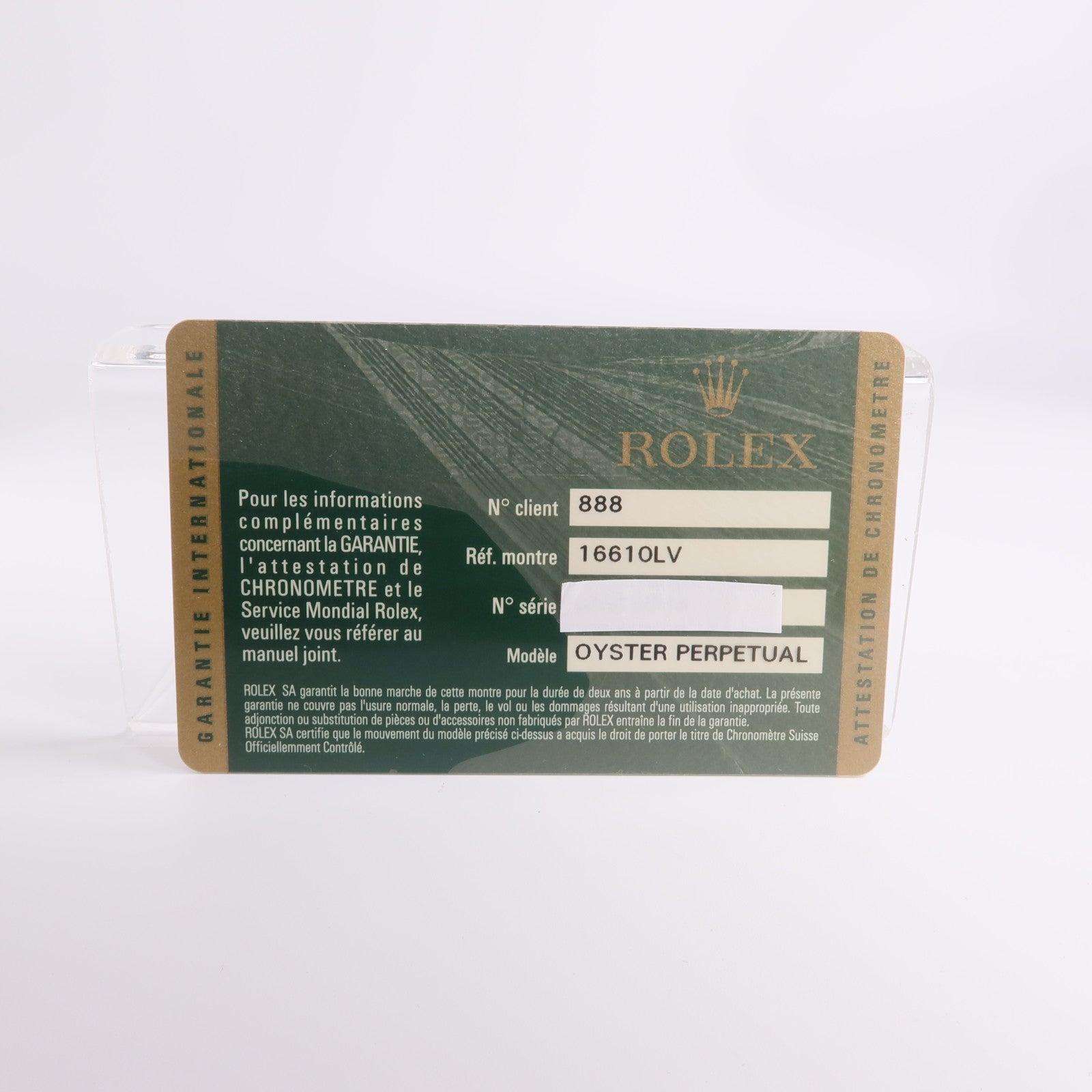 ROLEX Submariner Date 16610LV