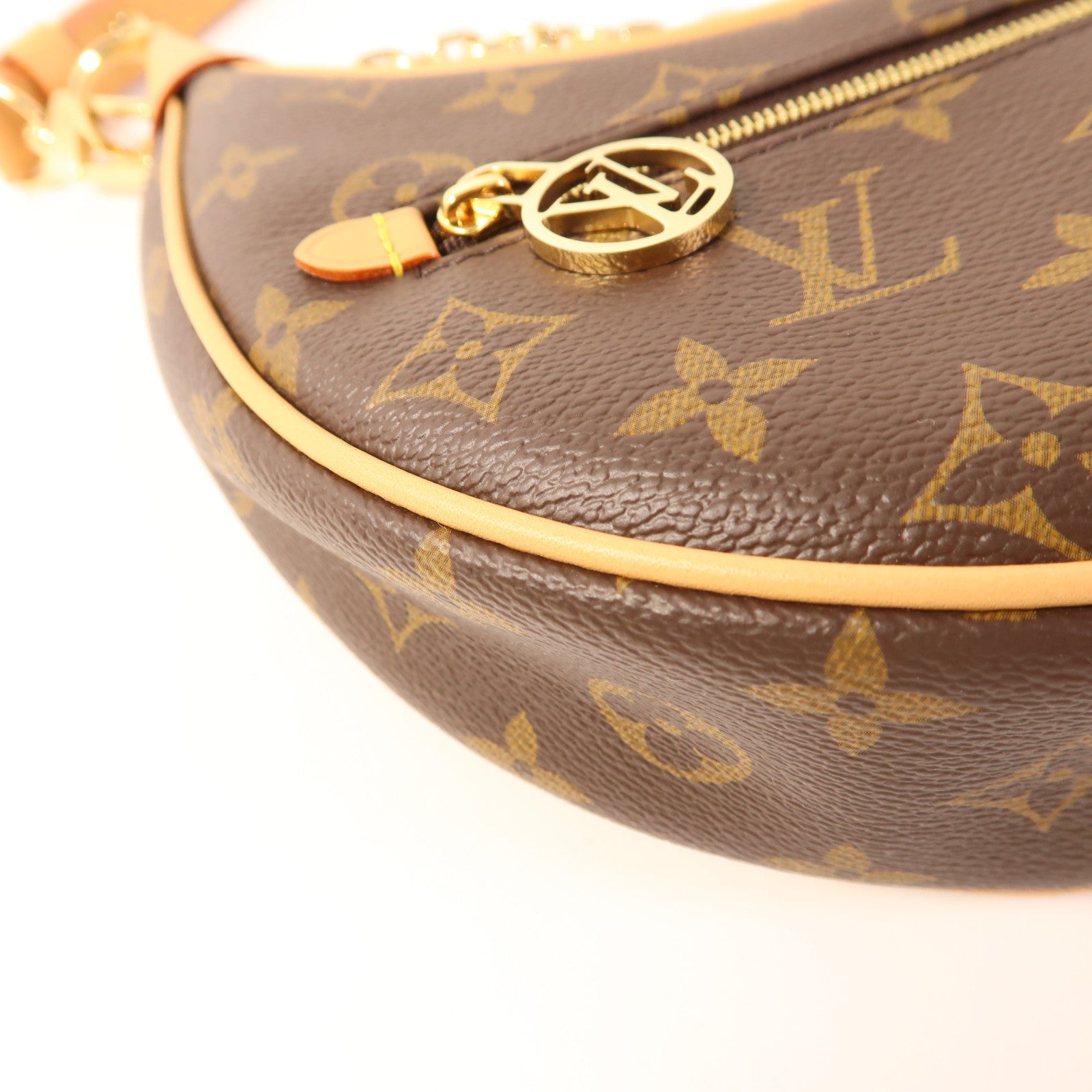 LOUIS VUITTON Monogram Loop金扣鏈帶肩背袋