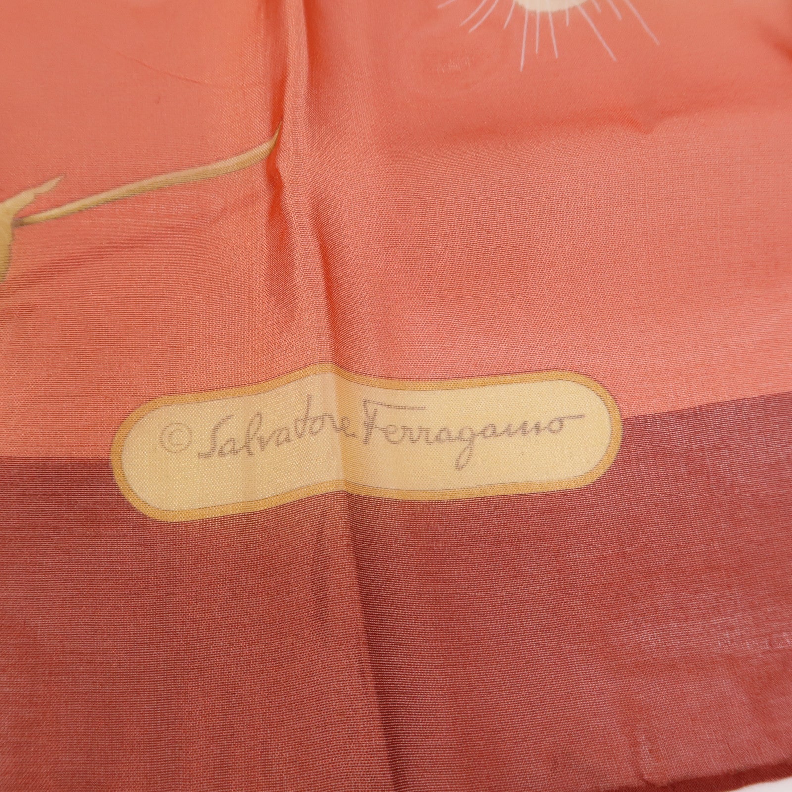 Salvatore Ferragamo 絲質Scarf圍巾