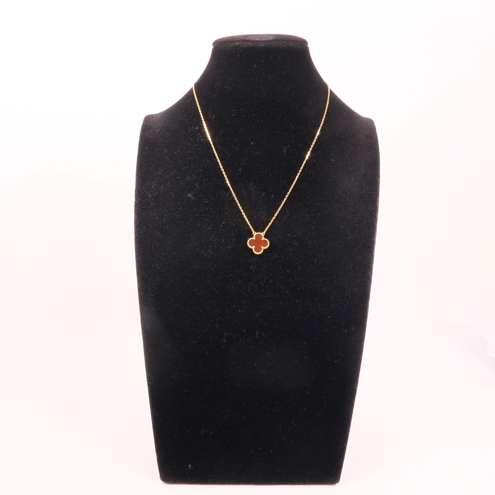 Van Cleef & Arpels 18K黃金Vintage Alhambra項鍊