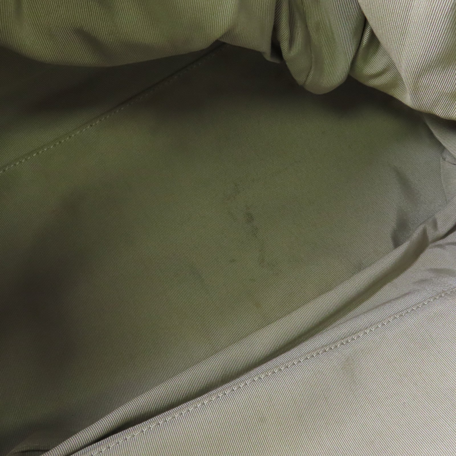 CHANEL CC SHW Tote Bag Chain Tote Bag Calfskin Leather Green