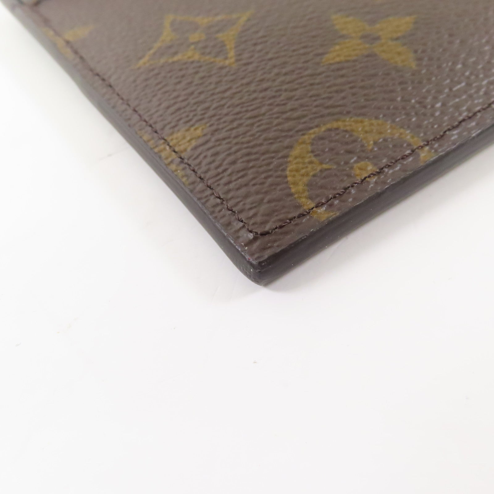 LOUIS VUITTON Monogram Slim Purse金扣長錢包