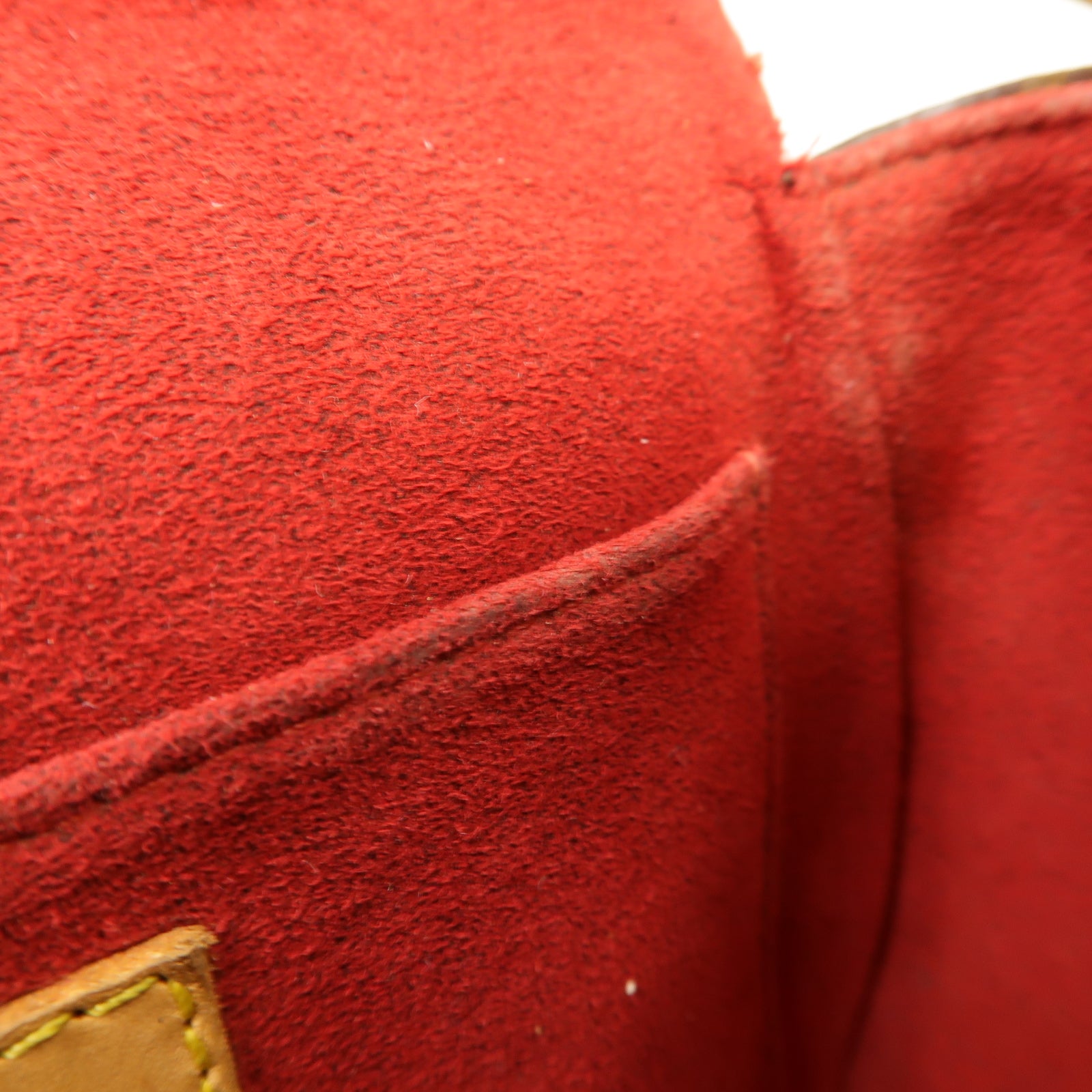 LOUIS VUITTON Monogram Tambourine金扣肩背袋棕色
