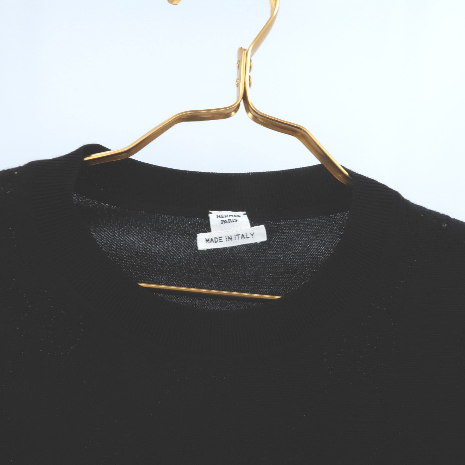 HERMES Viskose/Cotton H-Lift Short Knitwear針織
