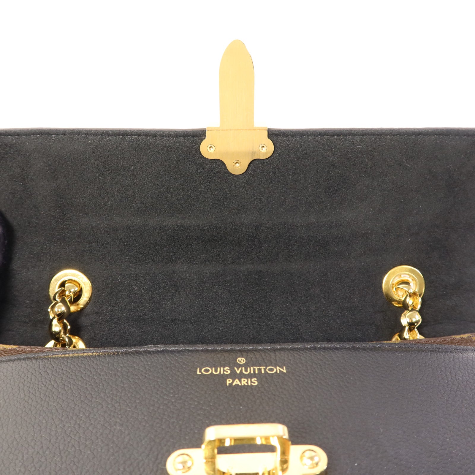 LOUIS VUITTON Monogram Victoire金扣鏈帶肩背袋
