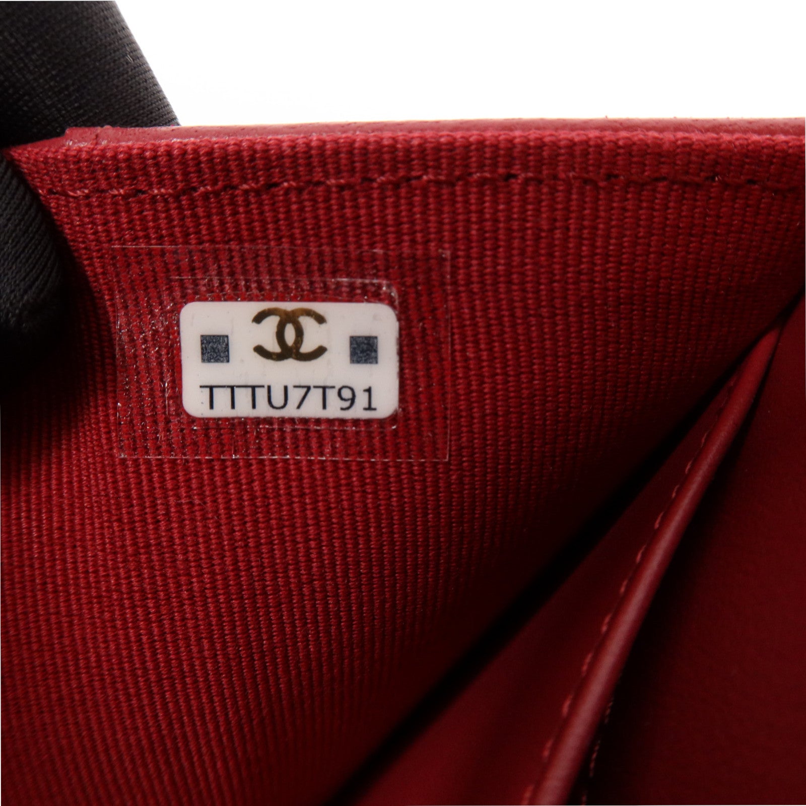 CHANEL 羊皮皮革C19 Wallet金扣錢包