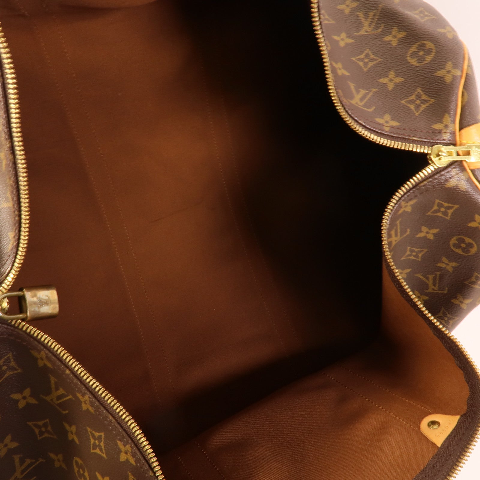 LOUIS VUITTON Monogram Keepall 60金扣手挽袋