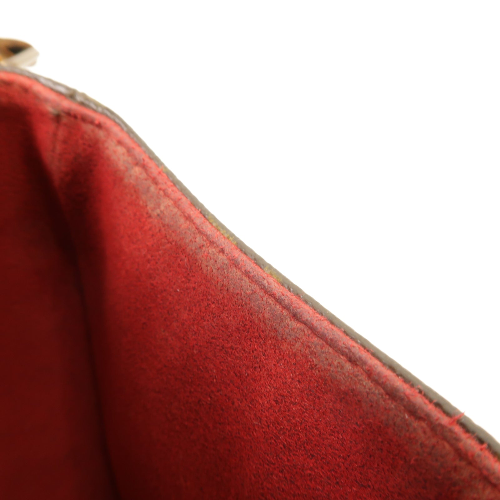 LOUIS VUITTON Monogram Tambourine金扣肩背袋棕色