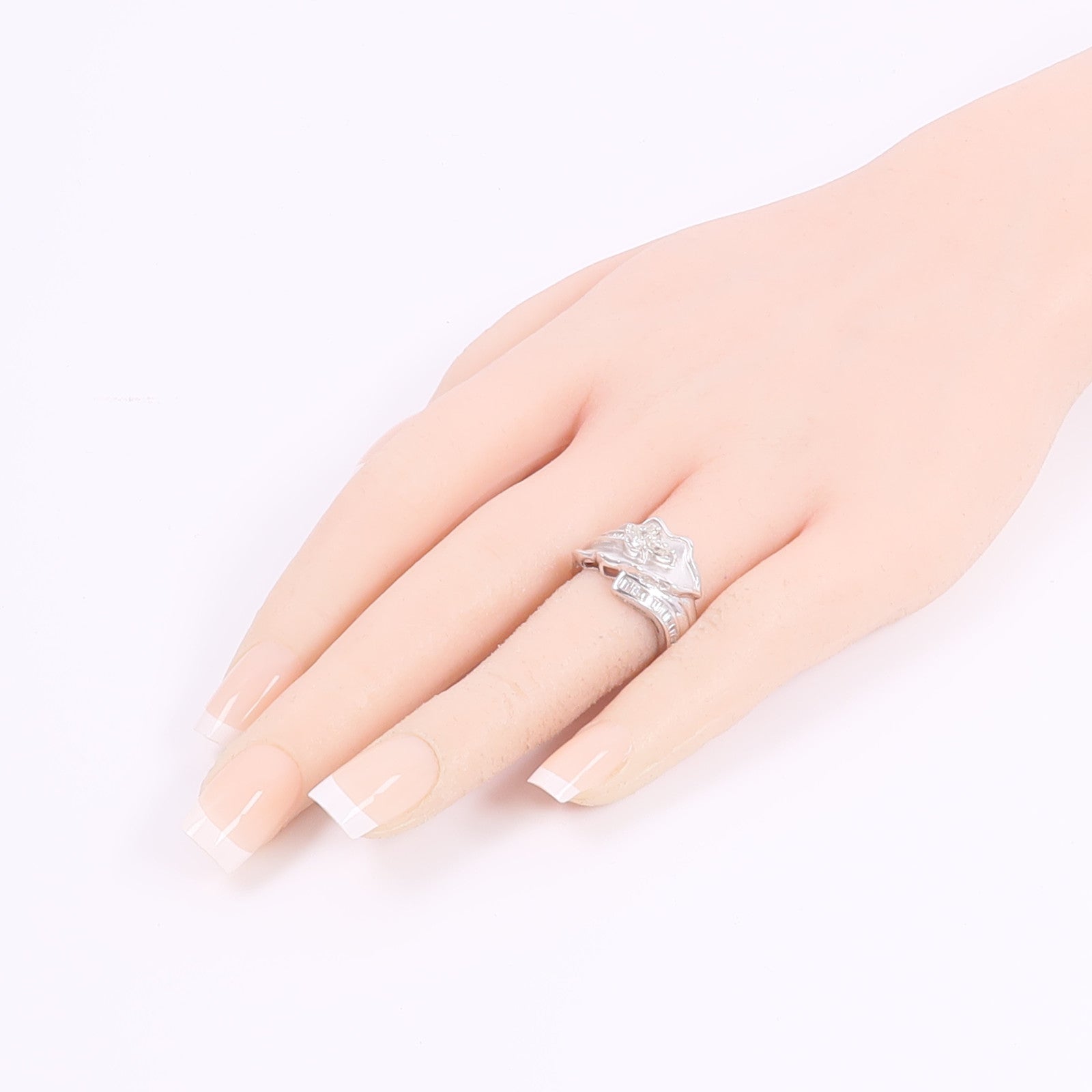 JEWELRY 18K白金Diamond Ring鑽石戒指