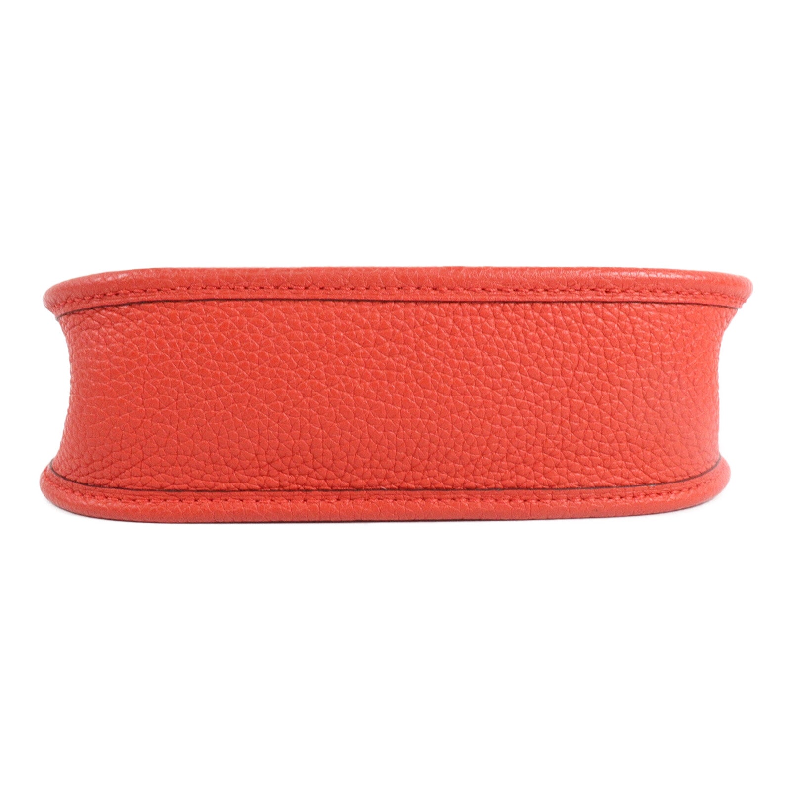 HERMES Clemence皮革Evelyne TPM肩背袋Rouge de Coeur