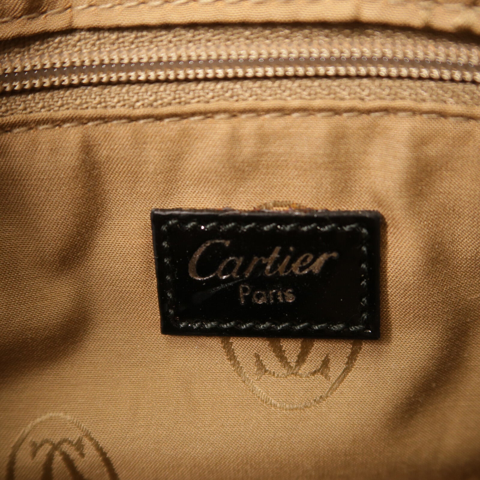 CARTIER 漆皮皮革Shoulder Bag肩背袋