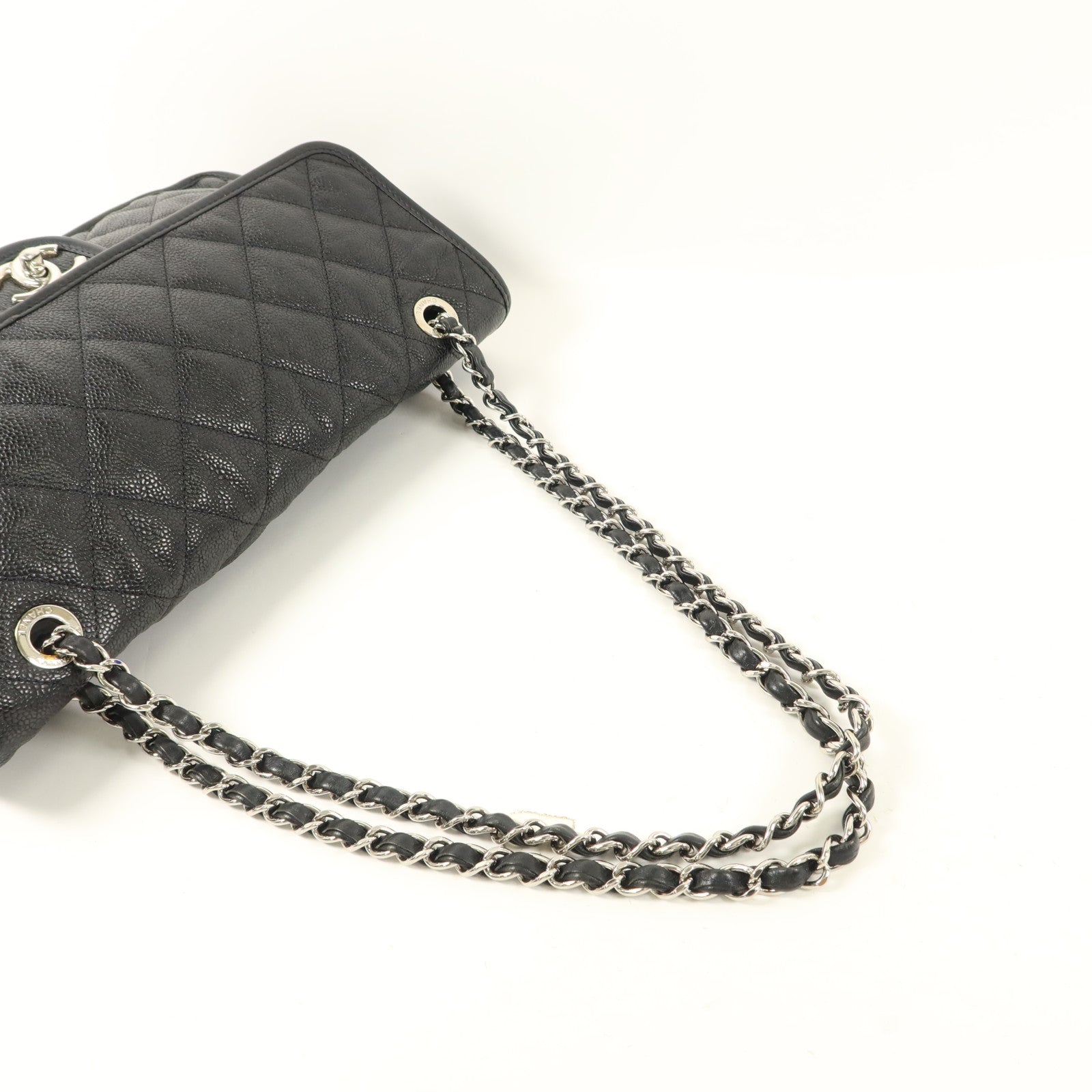 CHANEL 牛皮皮革Shoulder Bag鏈帶肩背袋