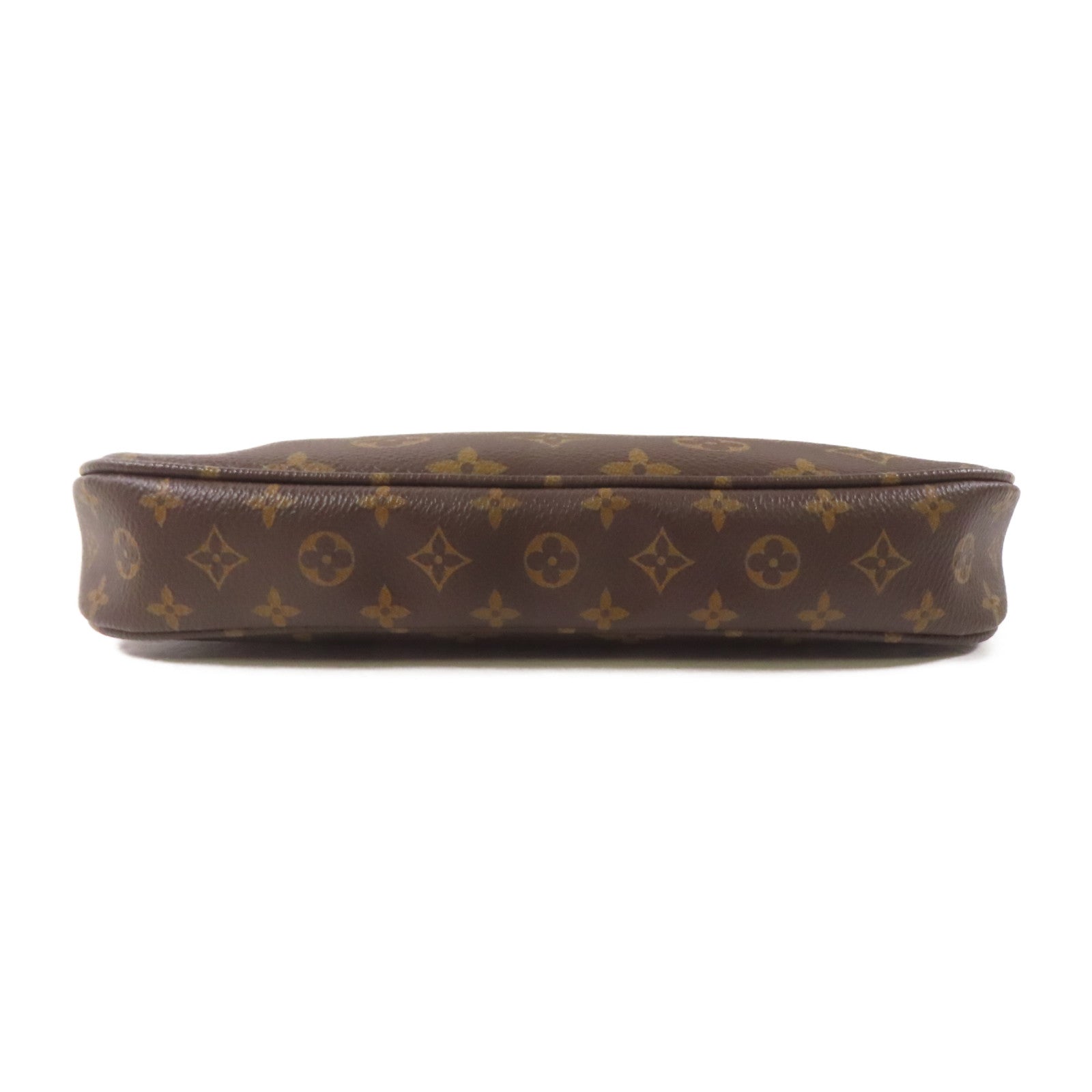 LOUIS VUITTON Monogram Multi Pochette Accessoires金扣手挽肩背兩用袋啡色