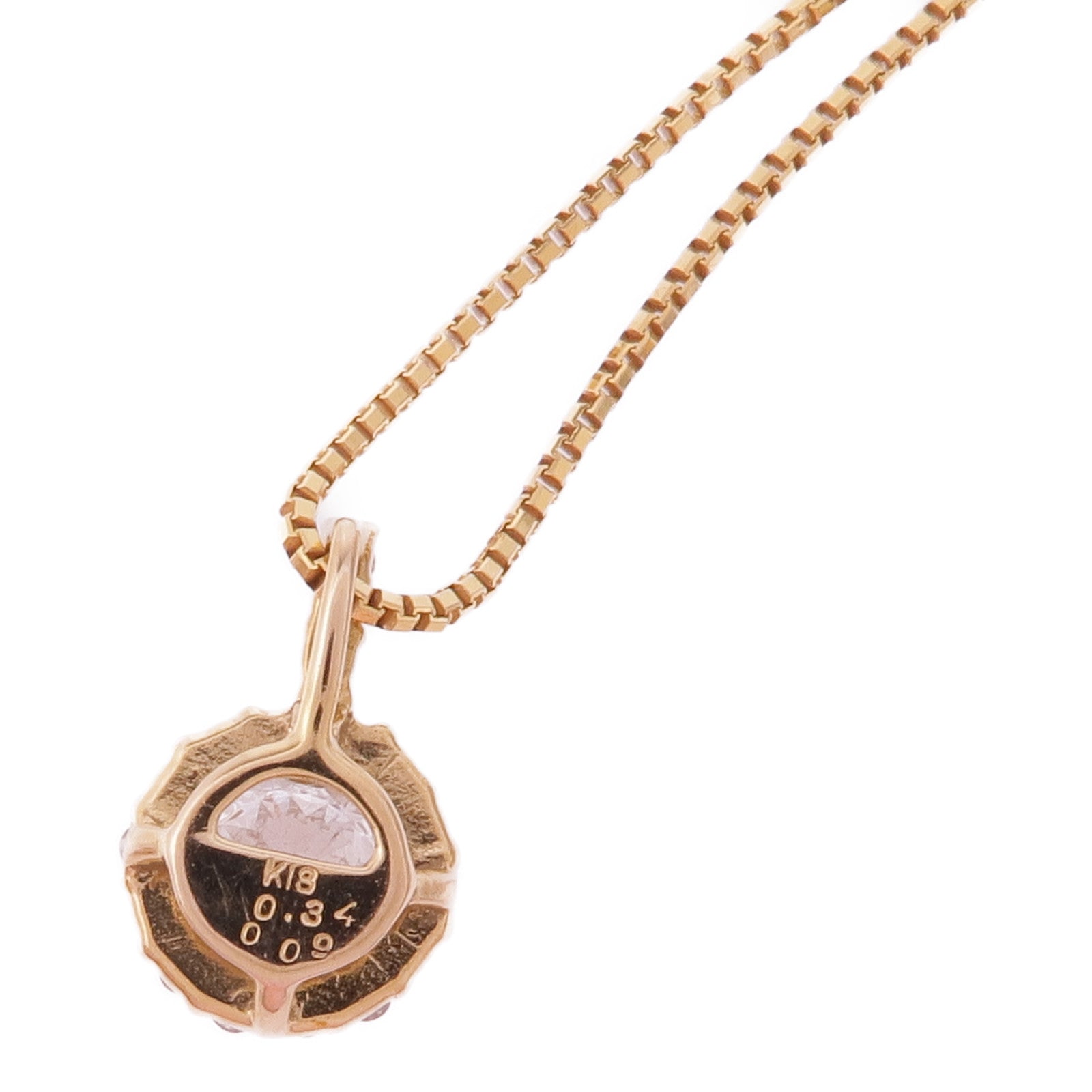 JEWELRY 18K黃金Diamond Necklace鑽石項鍊