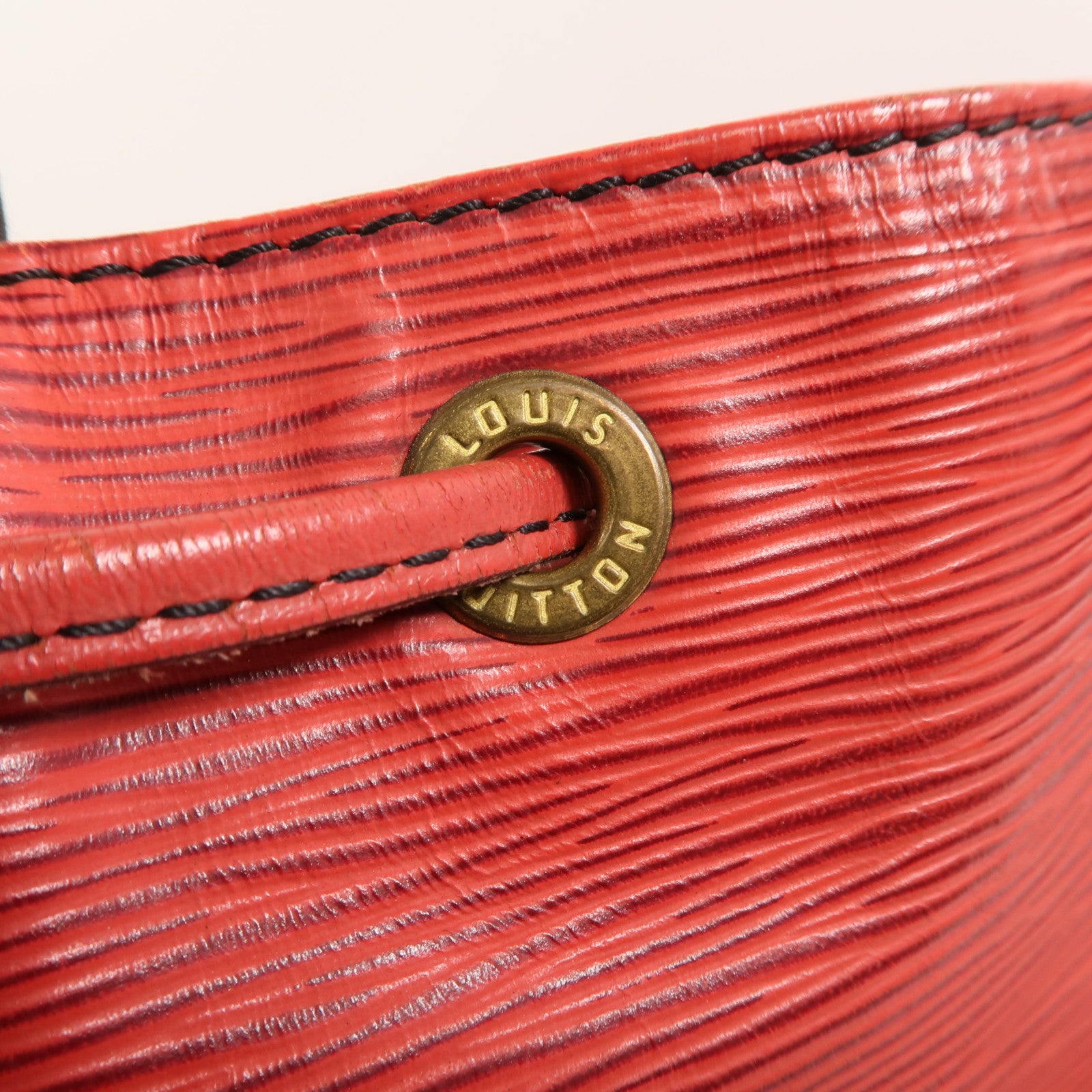 LOUIS VUITTON Epi Petit Noe肩背袋紅色