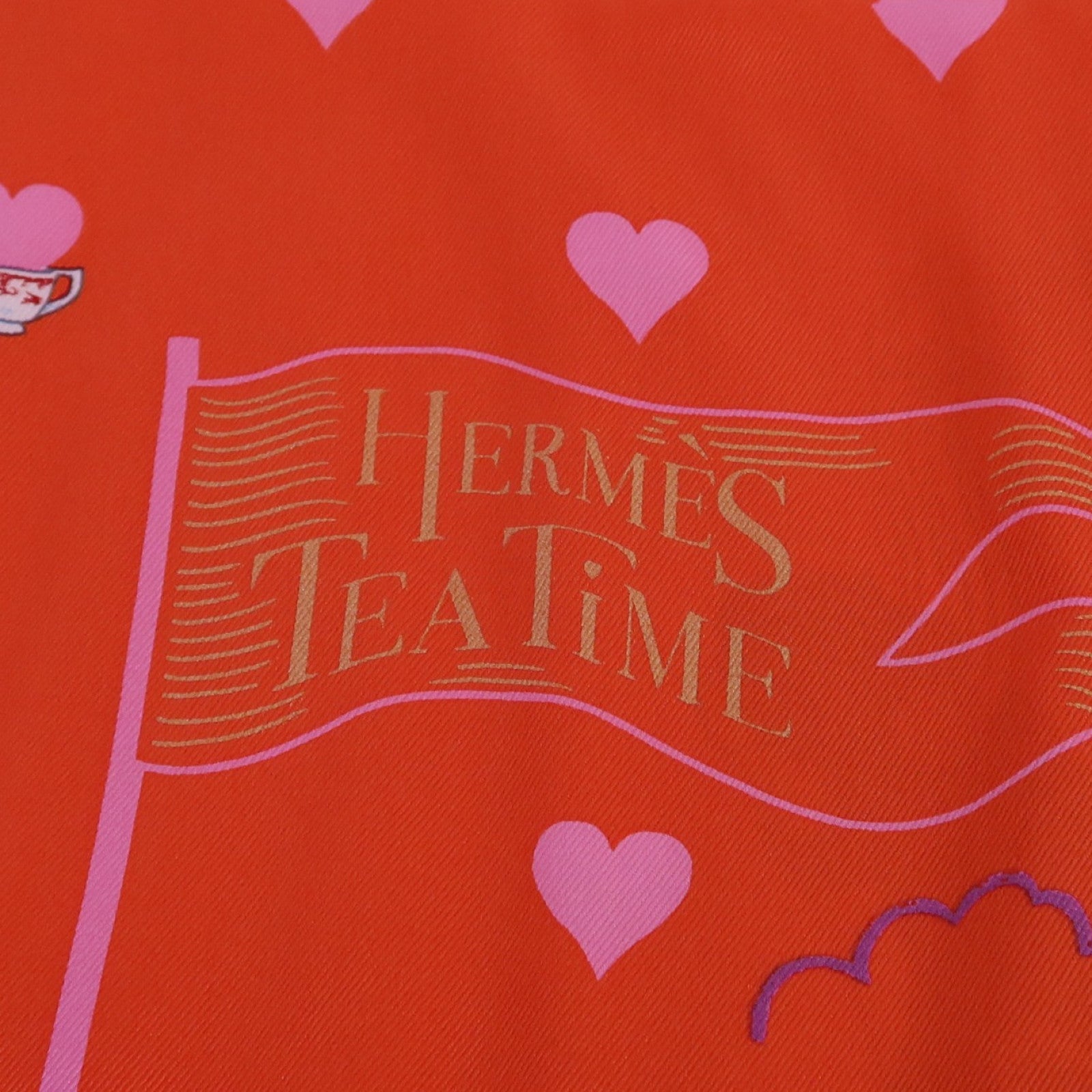 HERMES 絲質Scarf 65x65絲巾