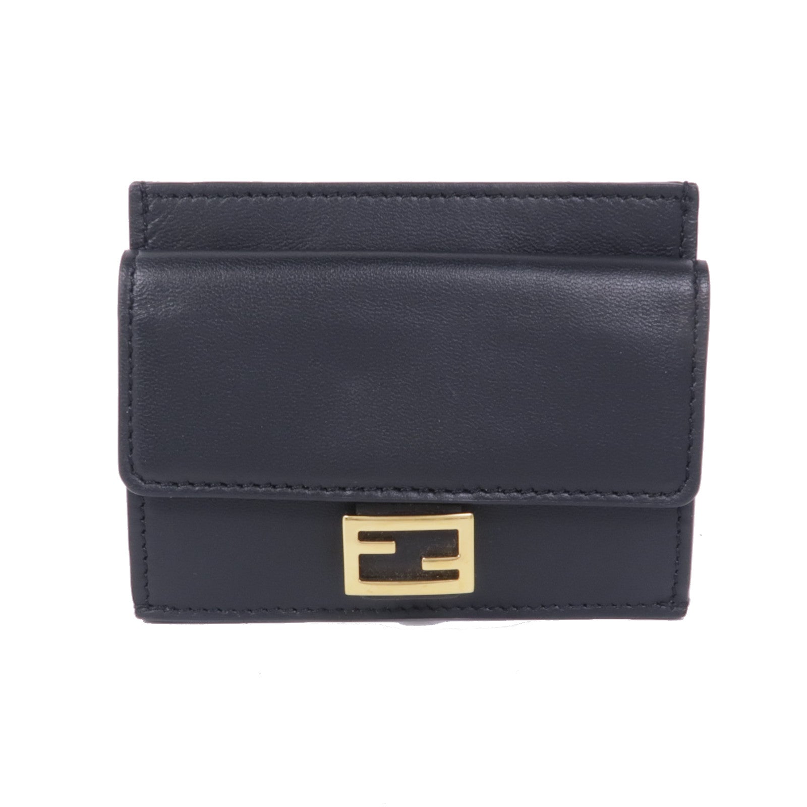 FENDI 牛皮皮革Card Case金扣卡片套