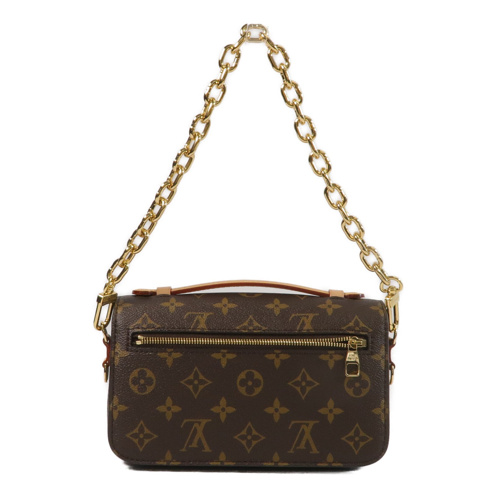 LOUIS VUITTON Monogram Pochette Metis East West手挽肩背兩用袋