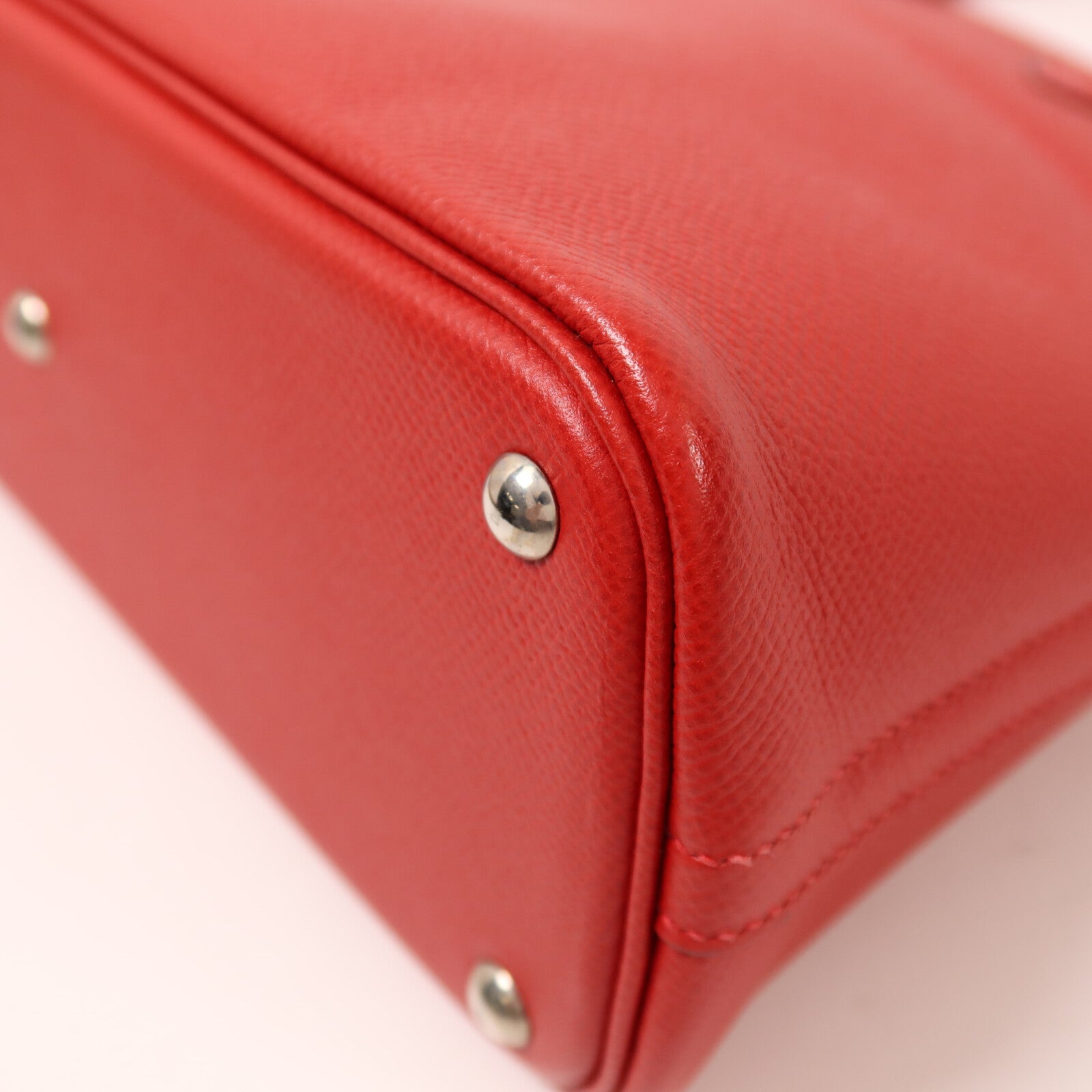 HERMES 【激減優惠】Epsom皮革Bolide 27銀扣手挽袋Rouge Casaque