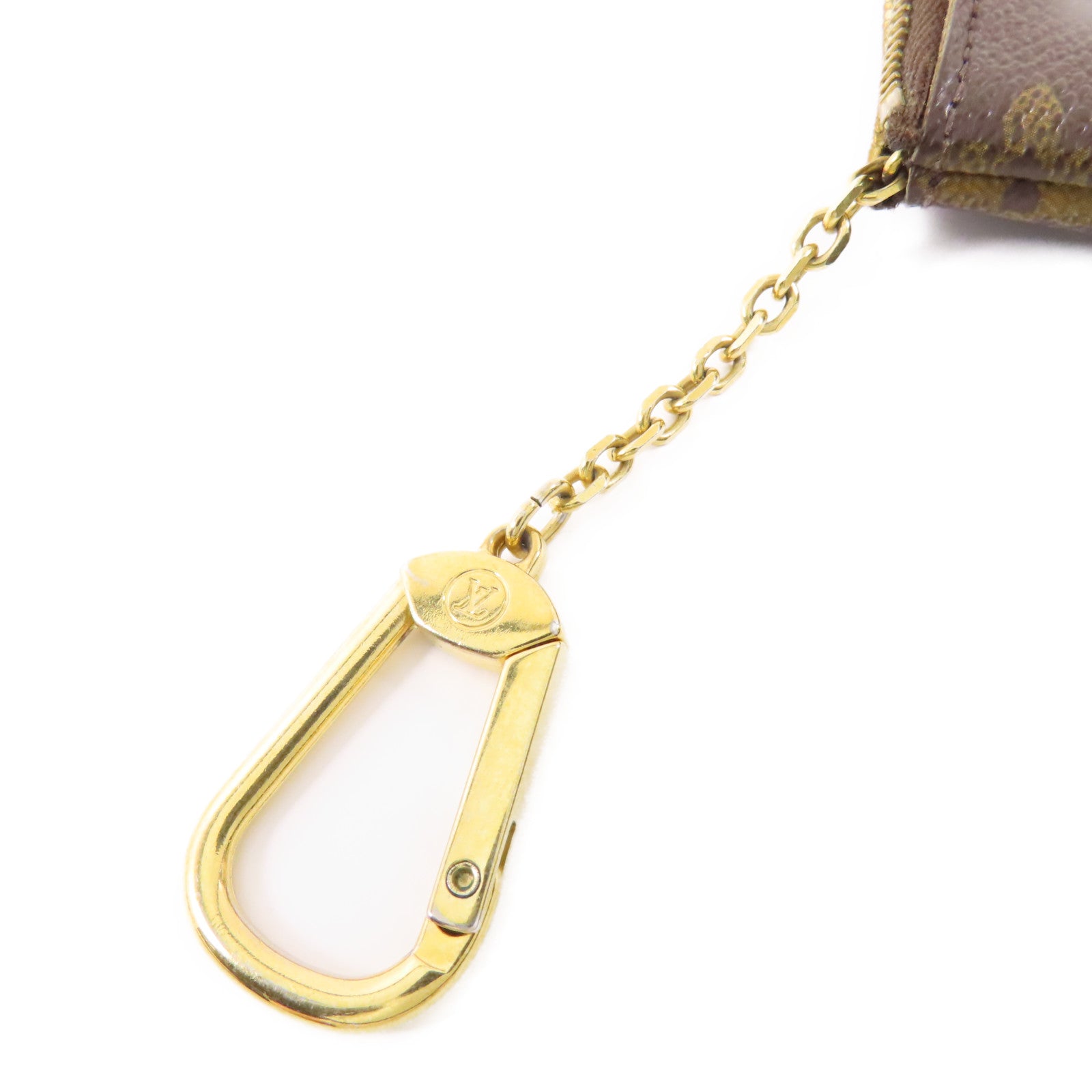 LOUIS VUITTON Monogram Key Pouch金扣鎖匙包