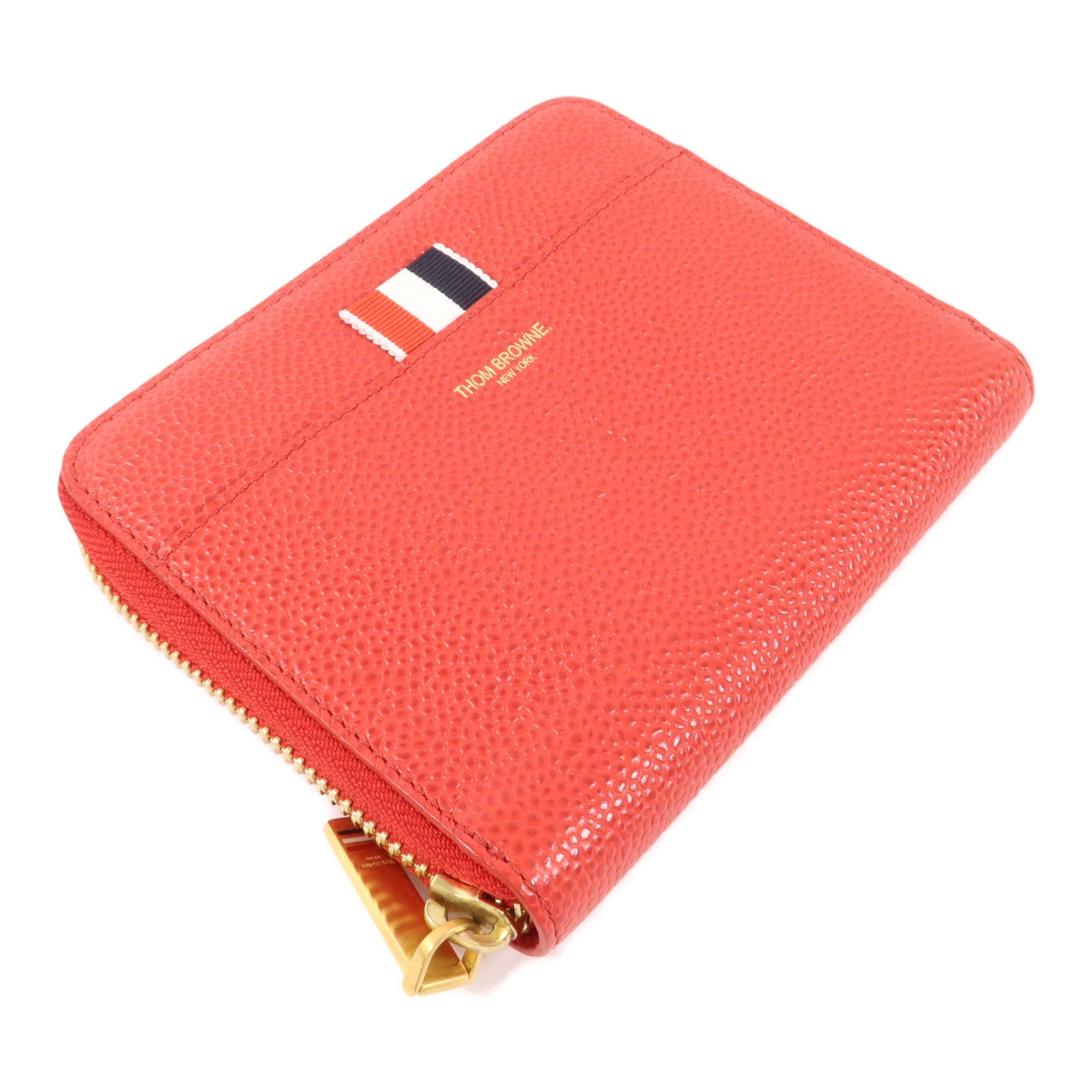 SELECTION 牛皮皮革Thom Browne Zipper Wallet錢包