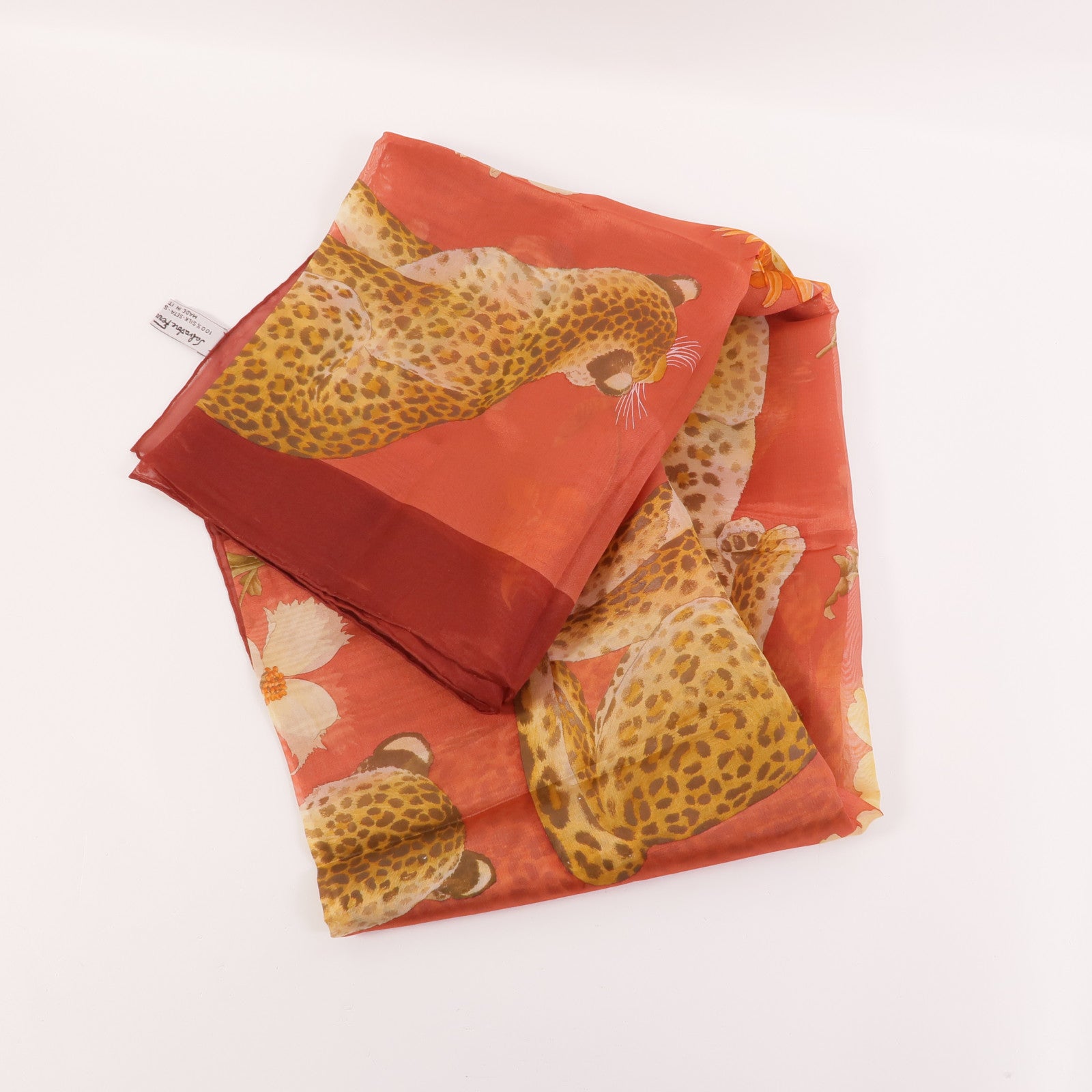 Salvatore Ferragamo 絲質Scarf圍巾