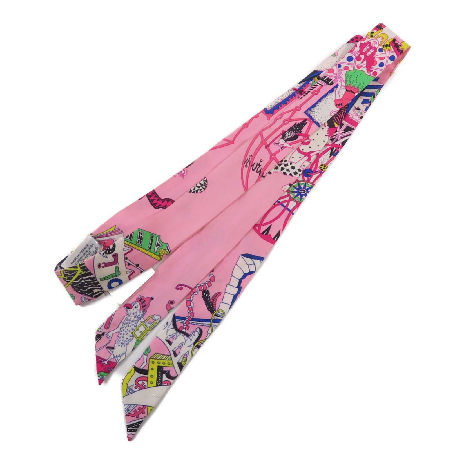 HERMES 絲質Jeu De Soie Twillon絲巾
