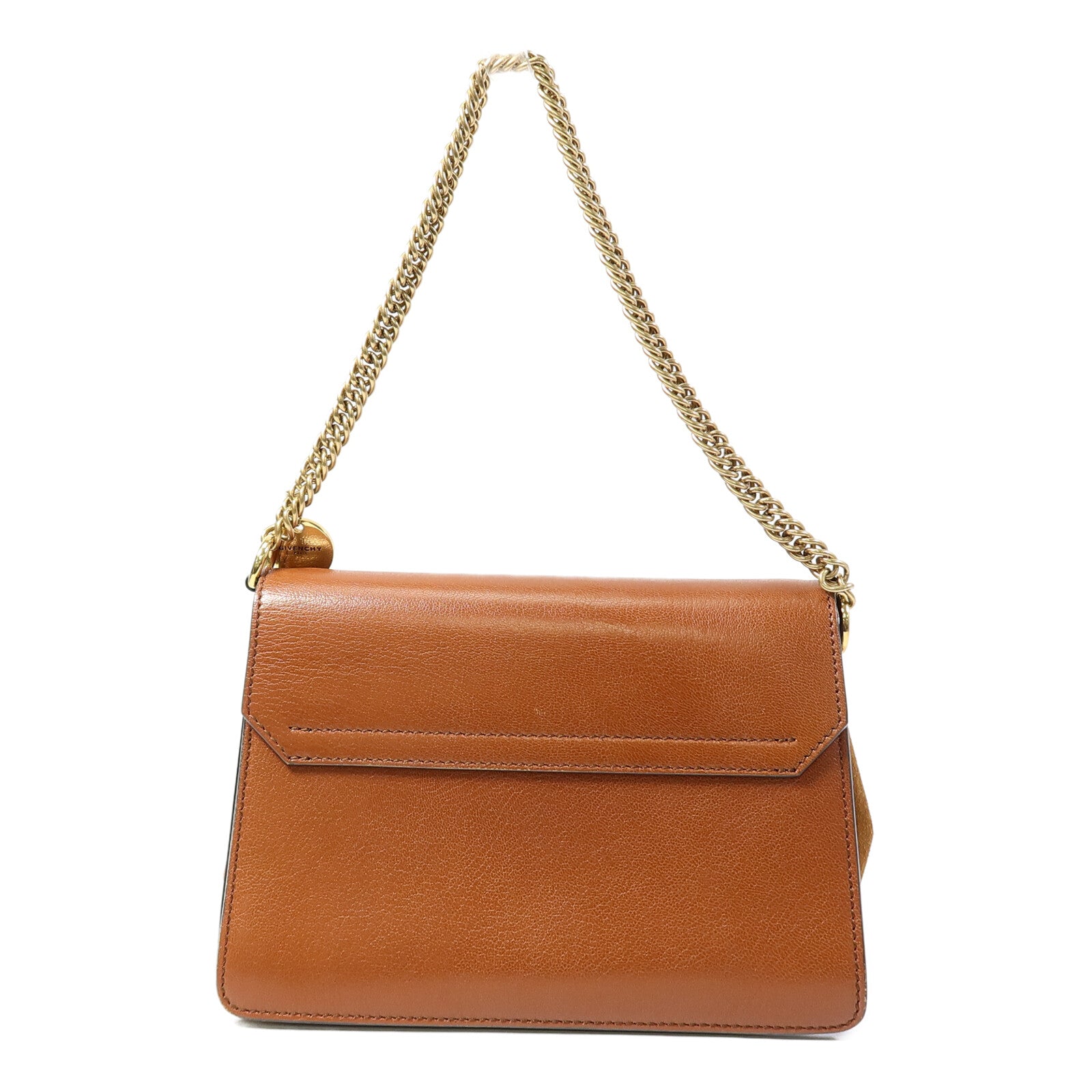 GIVENCHY 山羊皮皮革GV3 Crossbody Small手挽肩背兩用袋