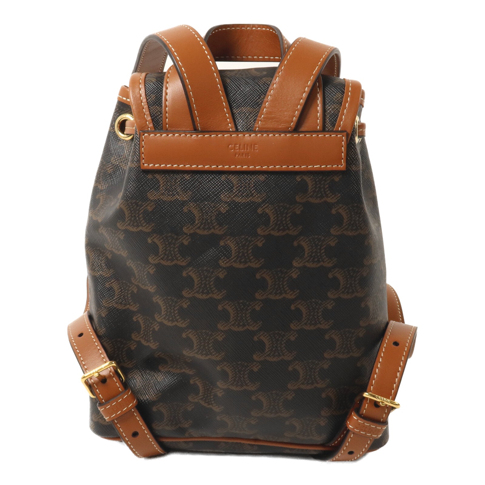 CELINE 塗層帆布Mini Backpack Folco背包