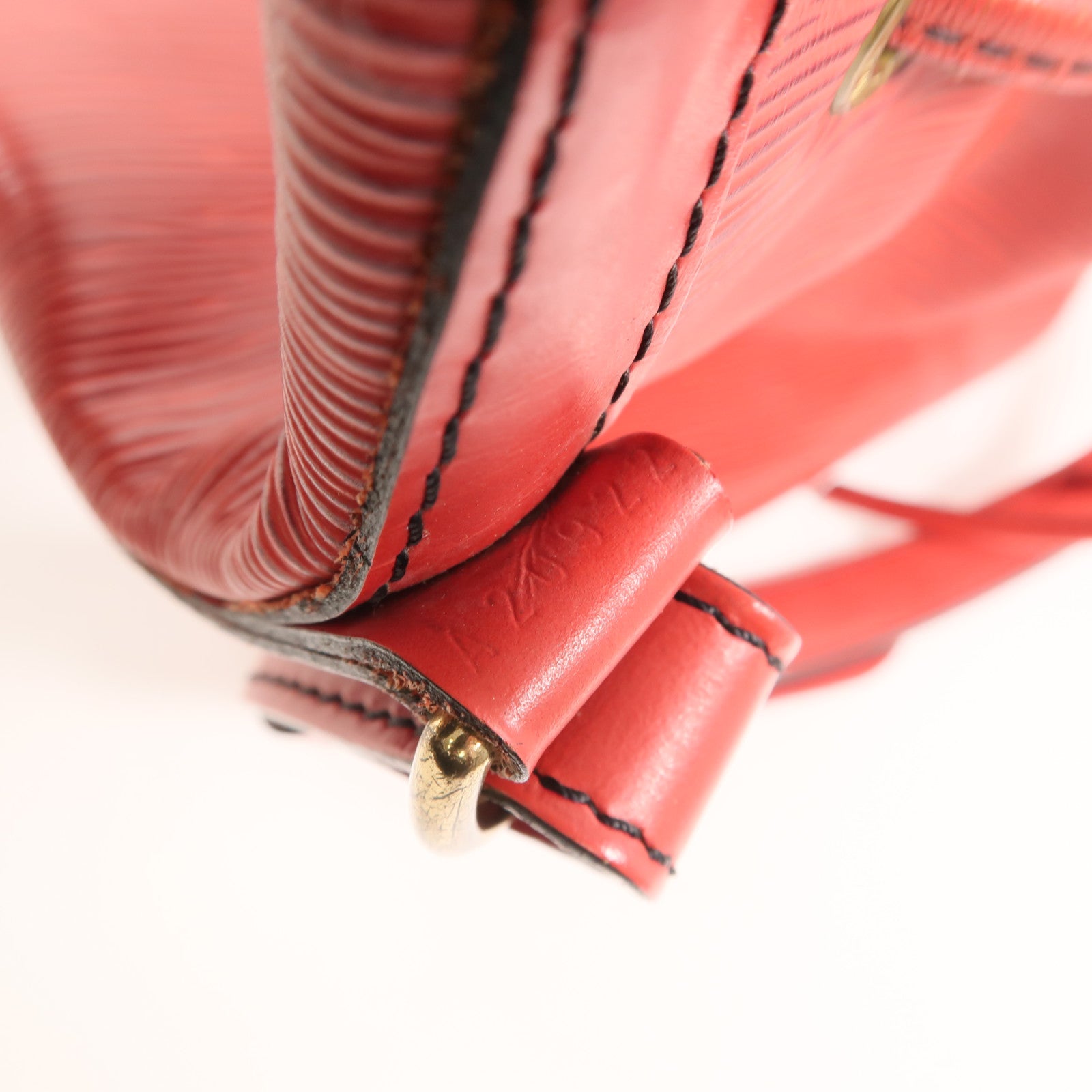 LOUIS VUITTON Epi Petit Noe肩背袋紅色