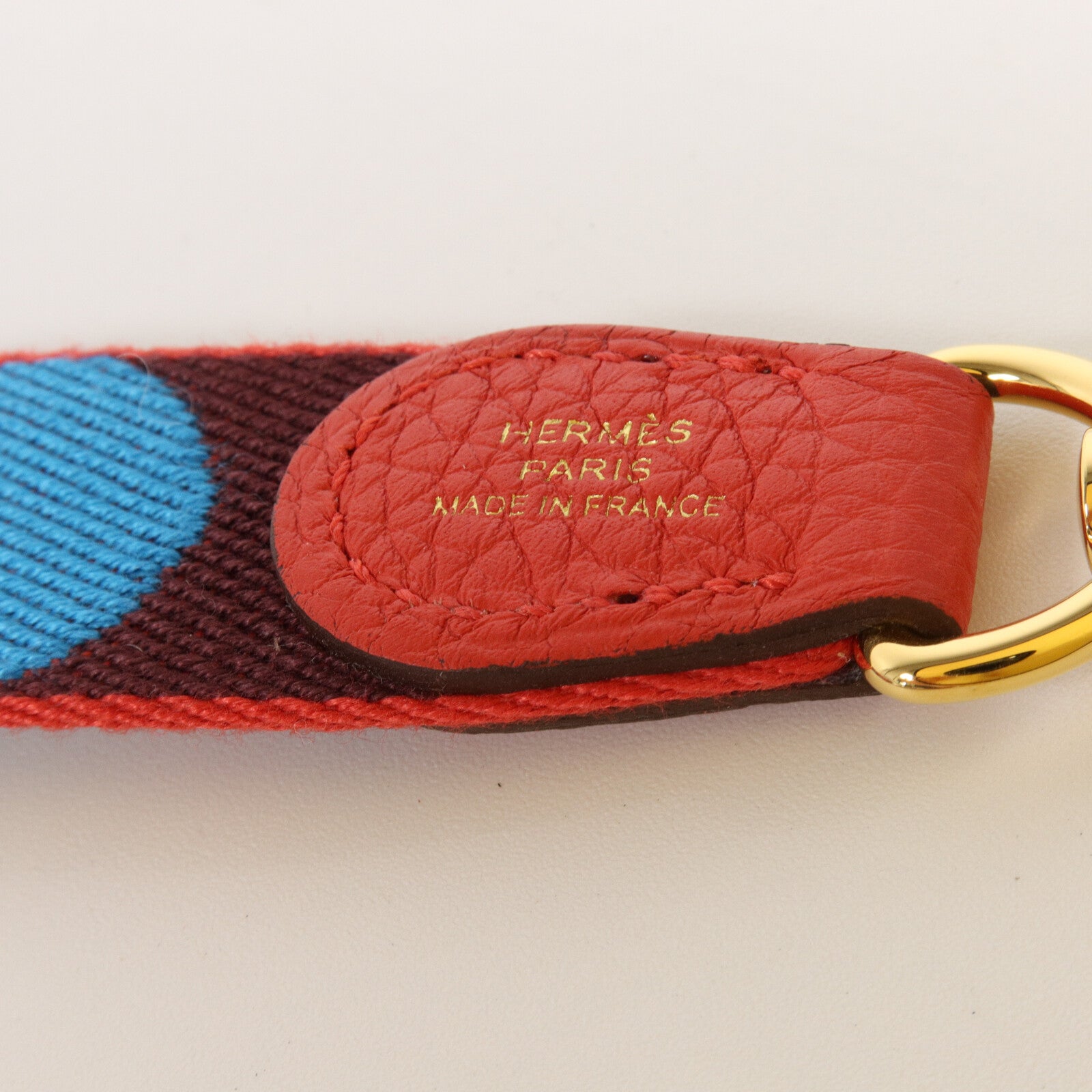 HERMES Clemence皮革Evelyne TPM肩背袋Rouge de Coeur
