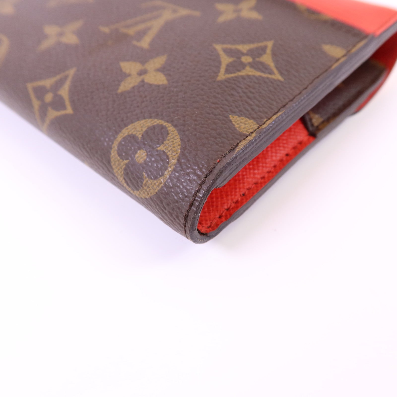 LOUIS VUITTON Monogram/Epi Marie-Lou Long Trifold Wallet銀扣長錢包