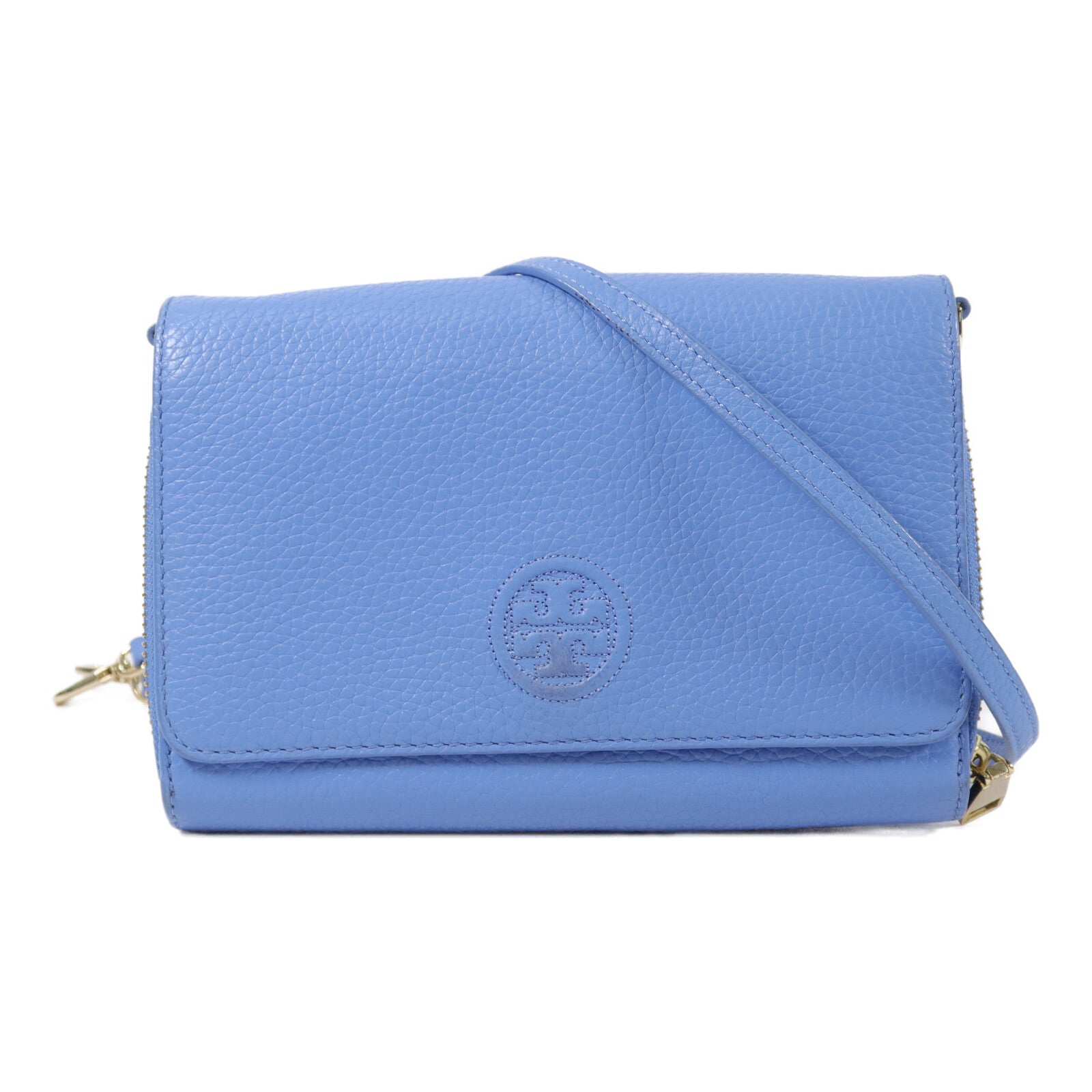Tory Burch 牛皮皮革Wallet On Chain肩背袋
