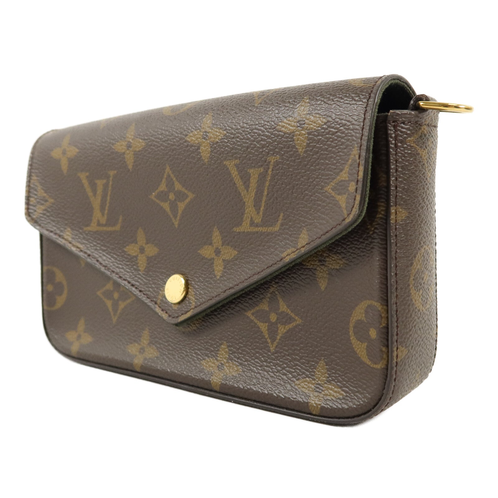 LOUIS VUITTON Monogram Felicie Strap & Go肩背袋
