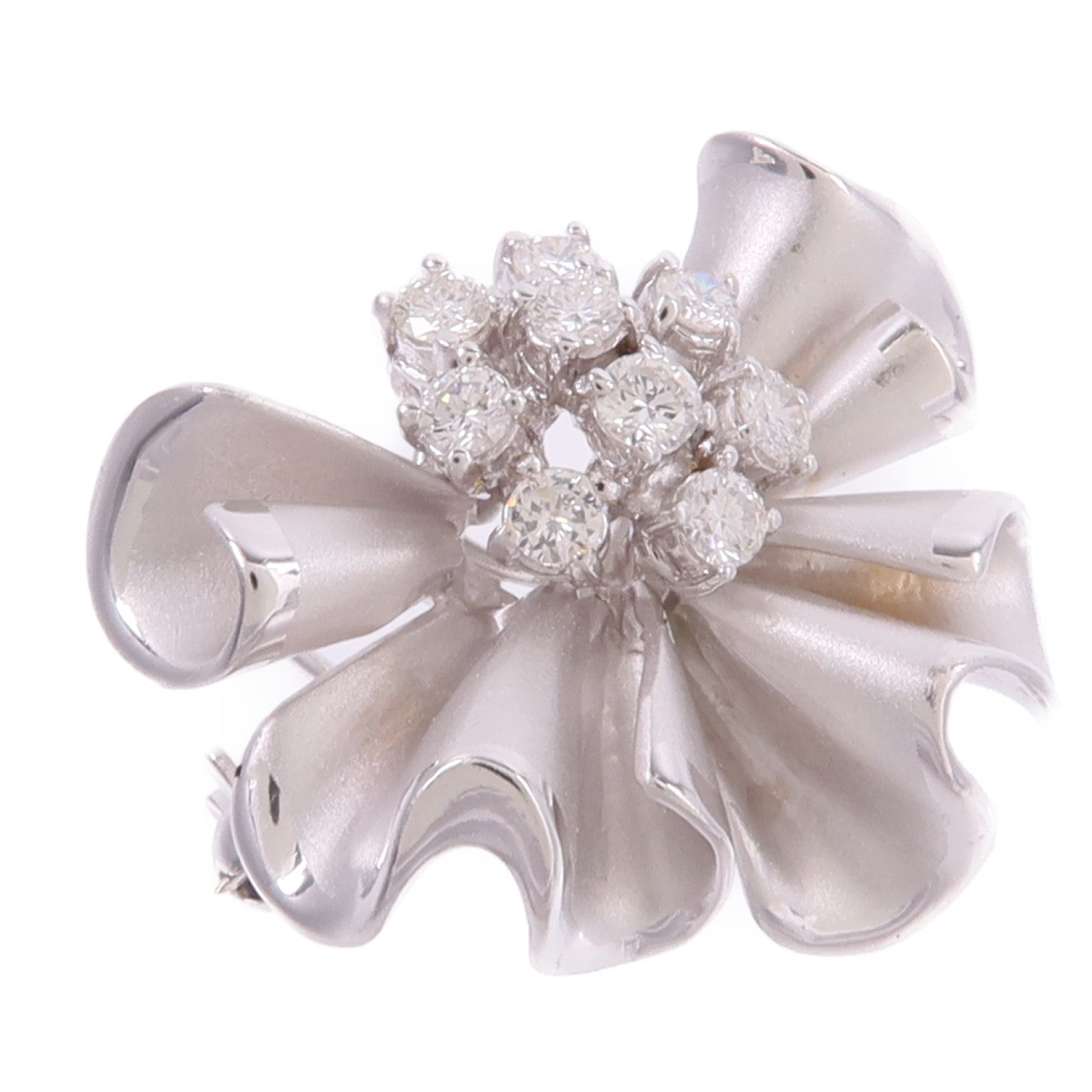 JEWELRY 18K白金Diamond Brooch鑽石胸針
