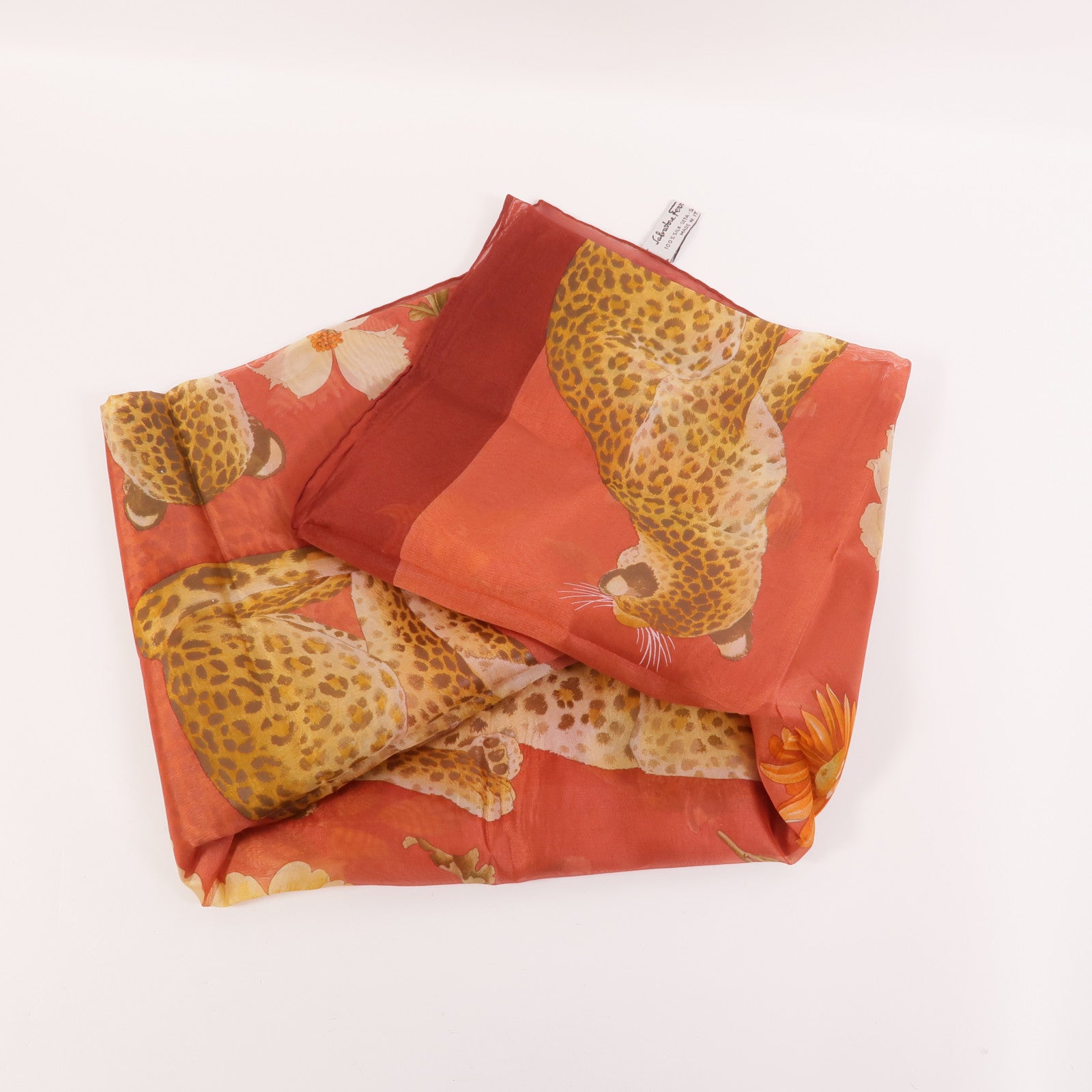 Salvatore Ferragamo 絲質Scarf圍巾