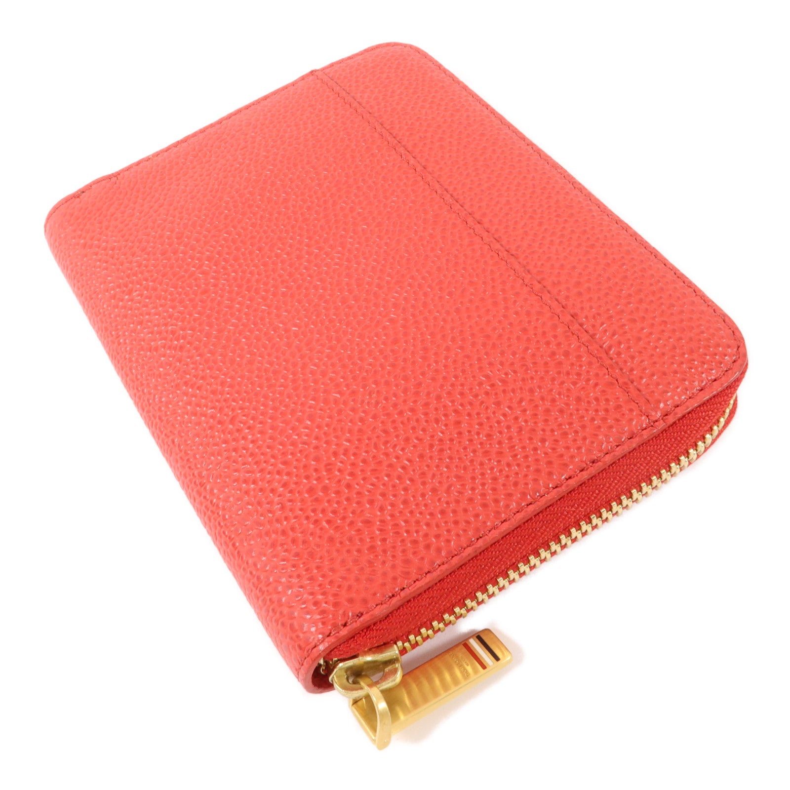 SELECTION 牛皮皮革Thom Browne Zipper Wallet錢包