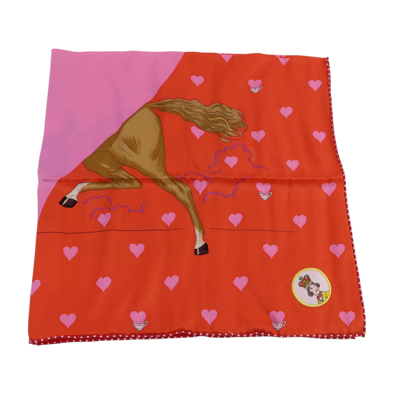 HERMES 絲質Scarf 65x65絲巾