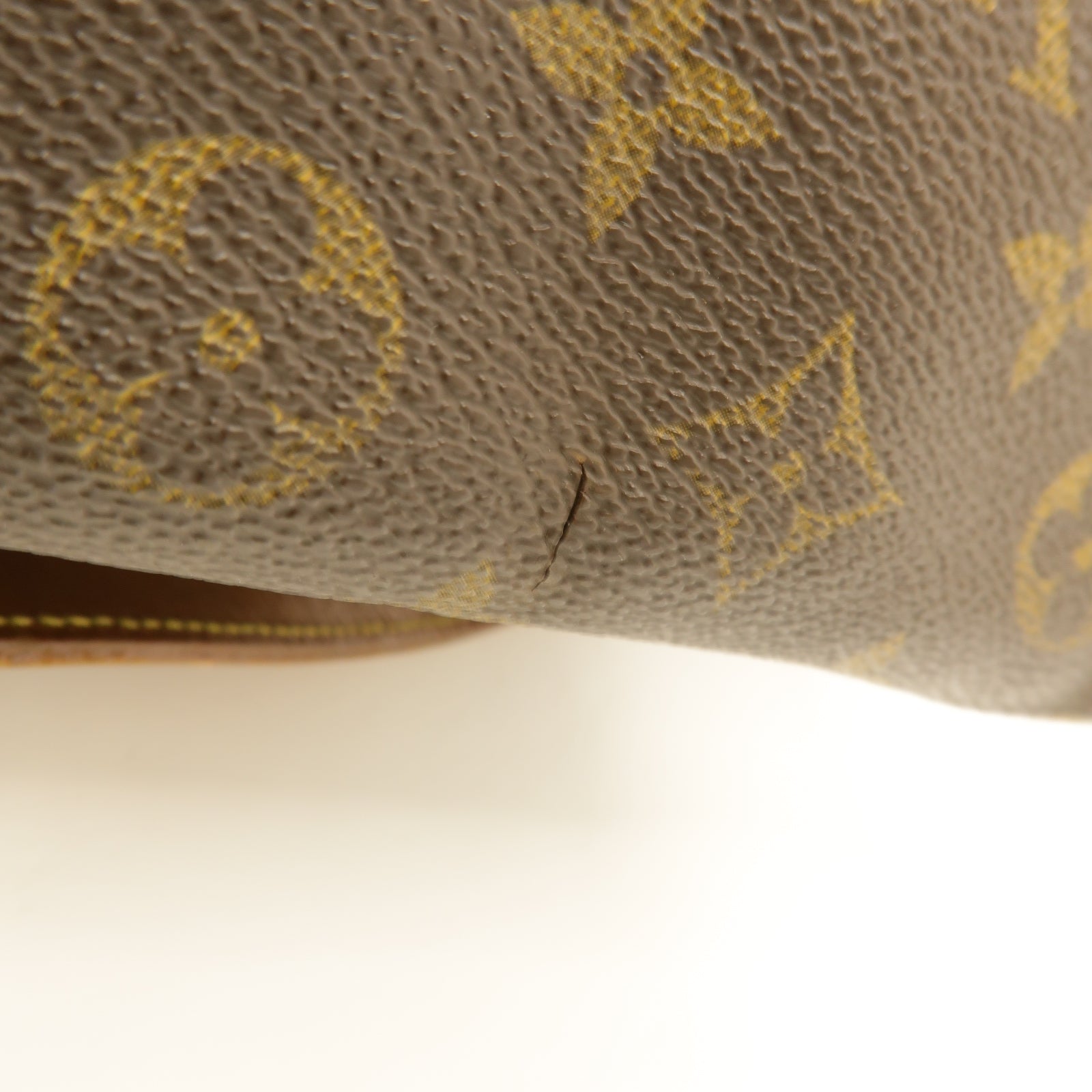 LOUIS VUITTON Monogram Musette金扣肩背袋棕色