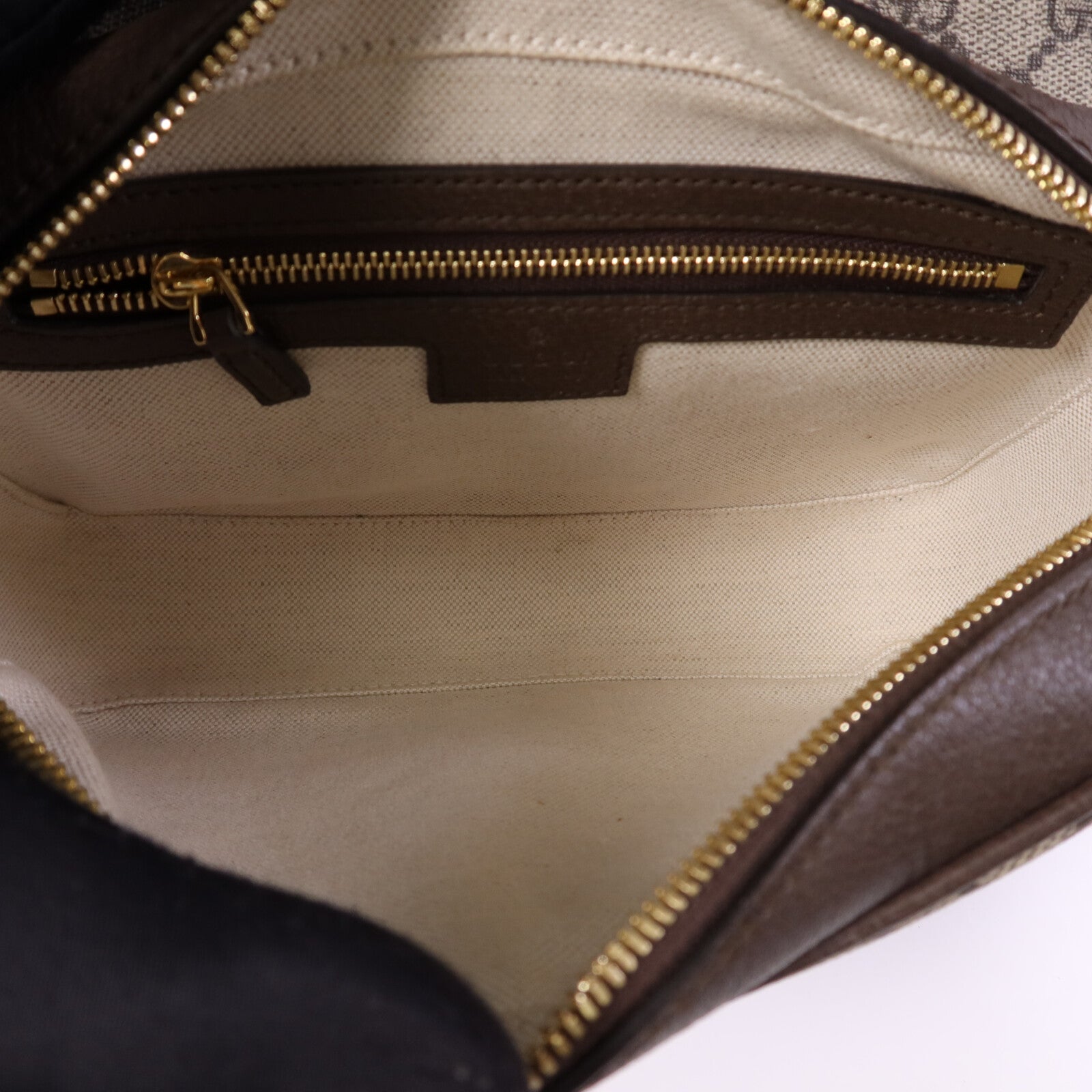 GUCCI 塗層帆布Ophidia GG金扣肩背袋