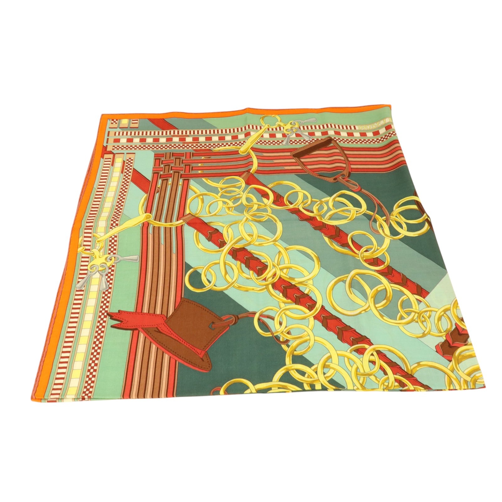 HERMES 羊絨/絲質Scarf 140X140cm絲巾