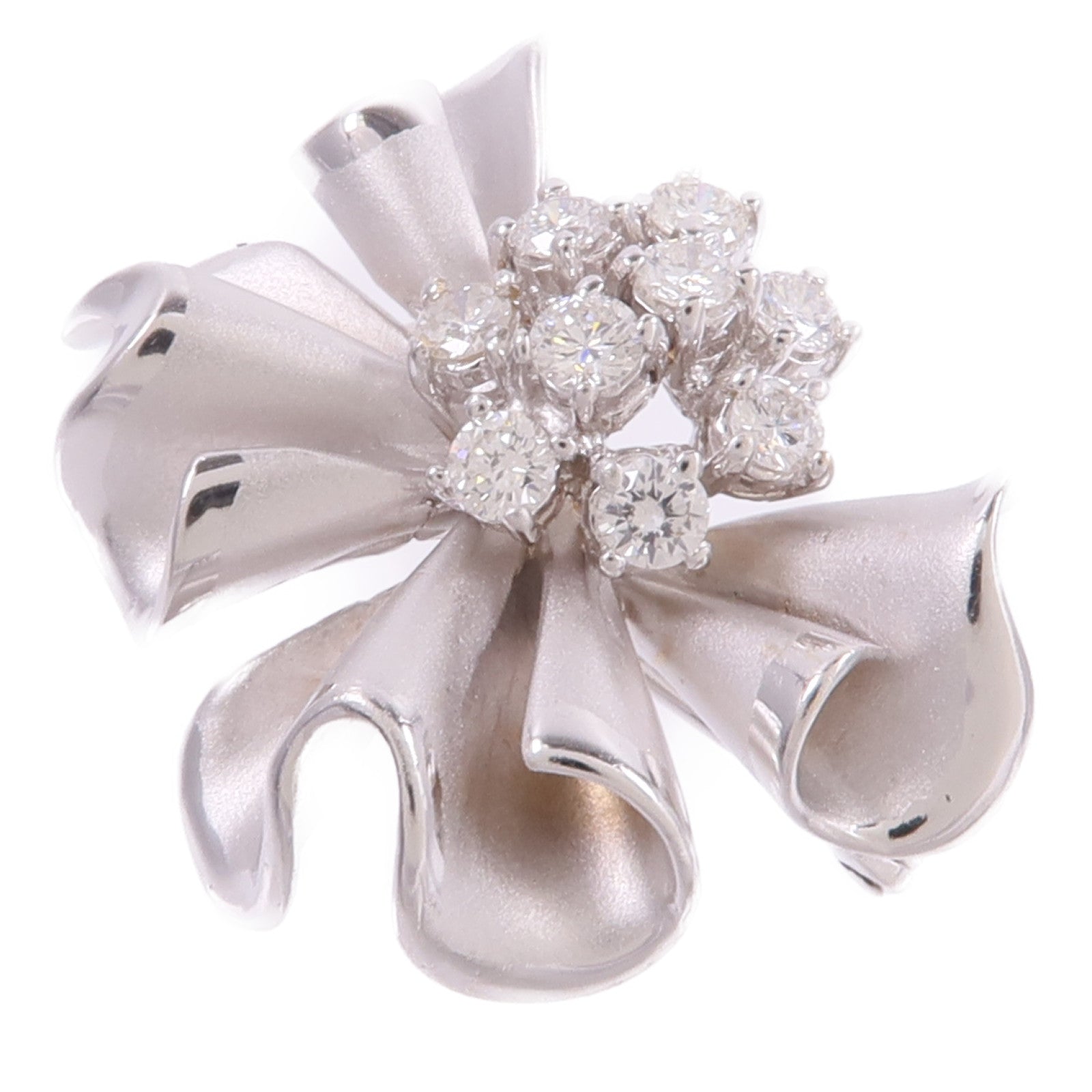 JEWELRY 18K白金Diamond Brooch鑽石胸針