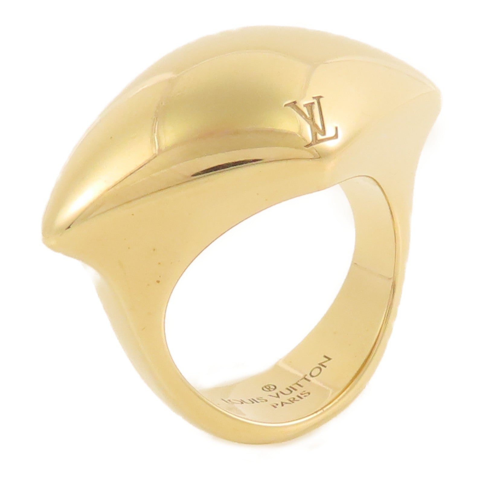 LOUIS VUITTON 金屬Maltage Ring戒指US#6.25