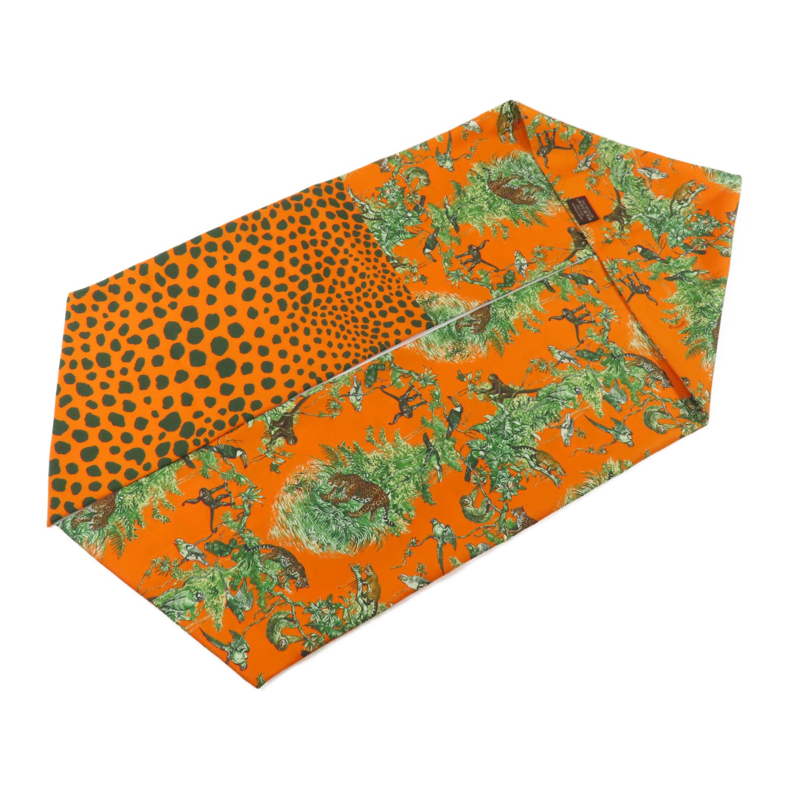 HERMES 絲質Maxi Twilly絲巾