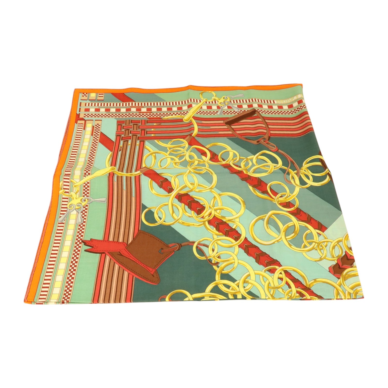 HERMES 羊絨/絲質Scarf 140X140cm絲巾