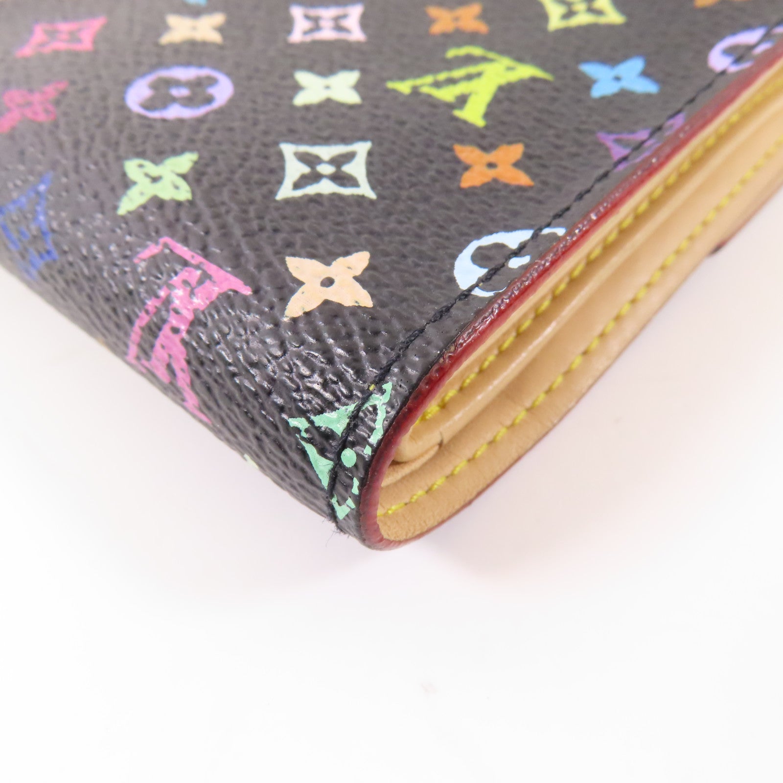 LOUIS VUITTON Monogram Multicolore Wallet金扣錢包