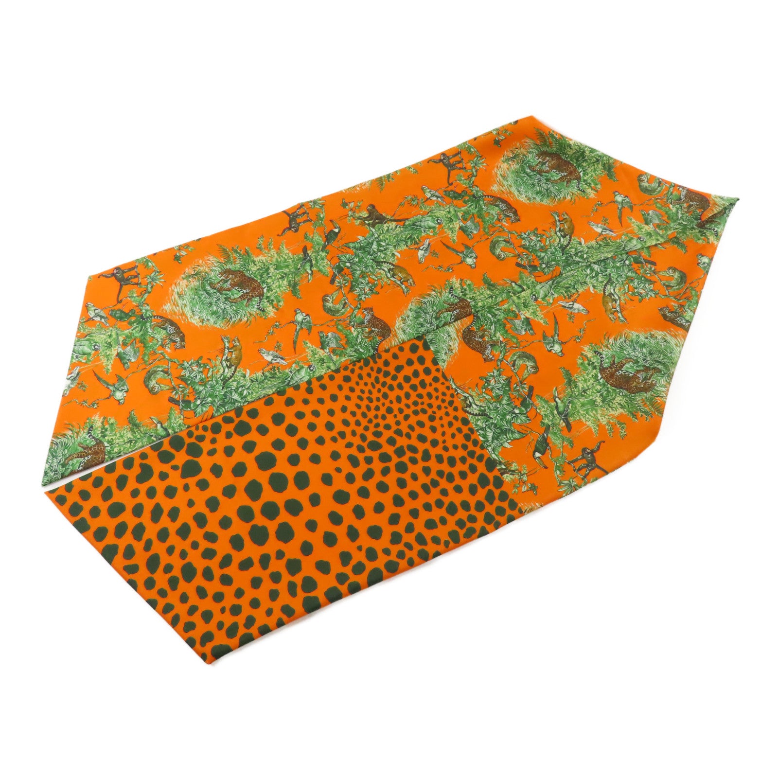 HERMES 絲質Maxi Twilly絲巾